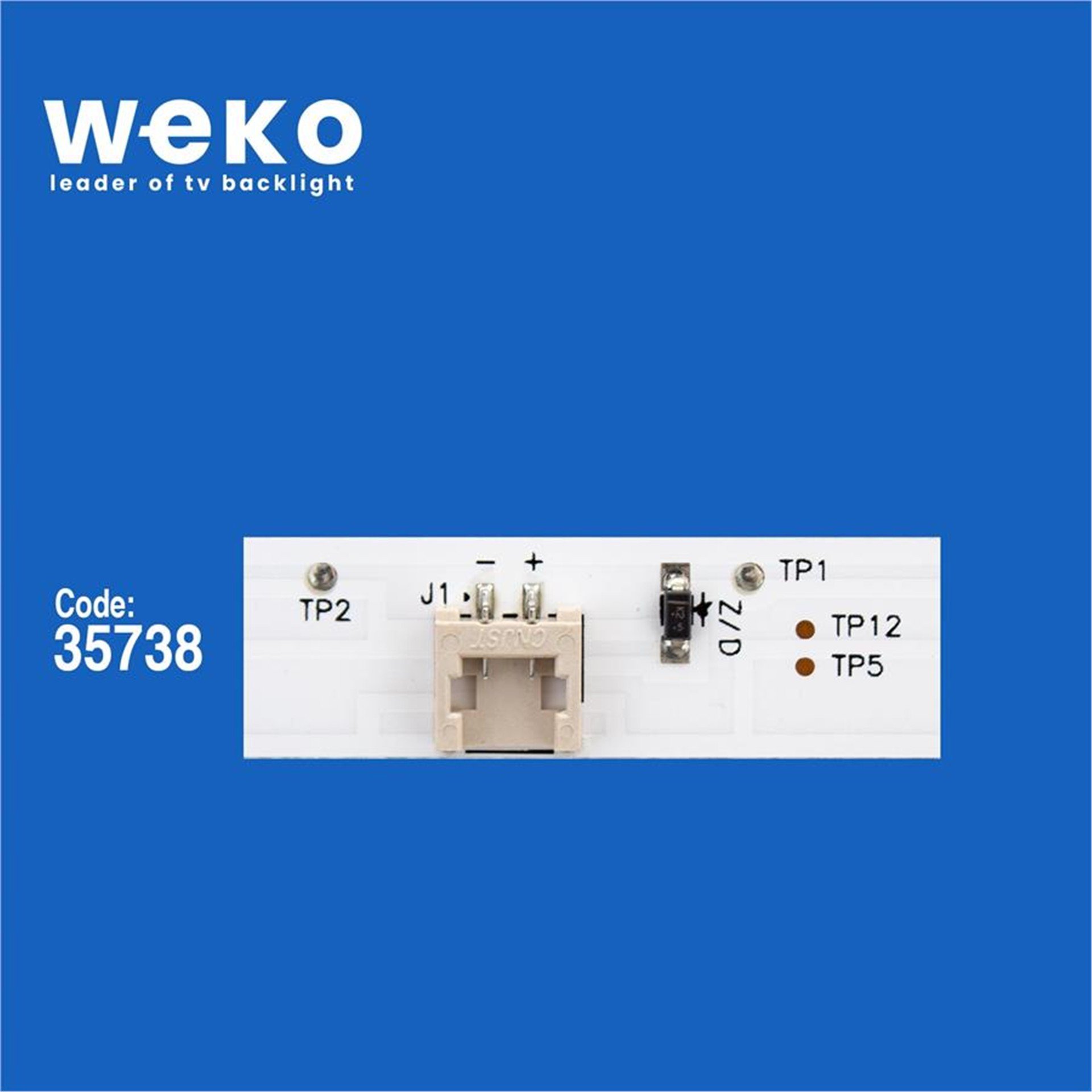Weko Wkset-5338 35738X2 Arcelık 32 Drt_Rev0.2 - Zvc65600-Aa 2 Adet Led Bar - Tv Led Bar
