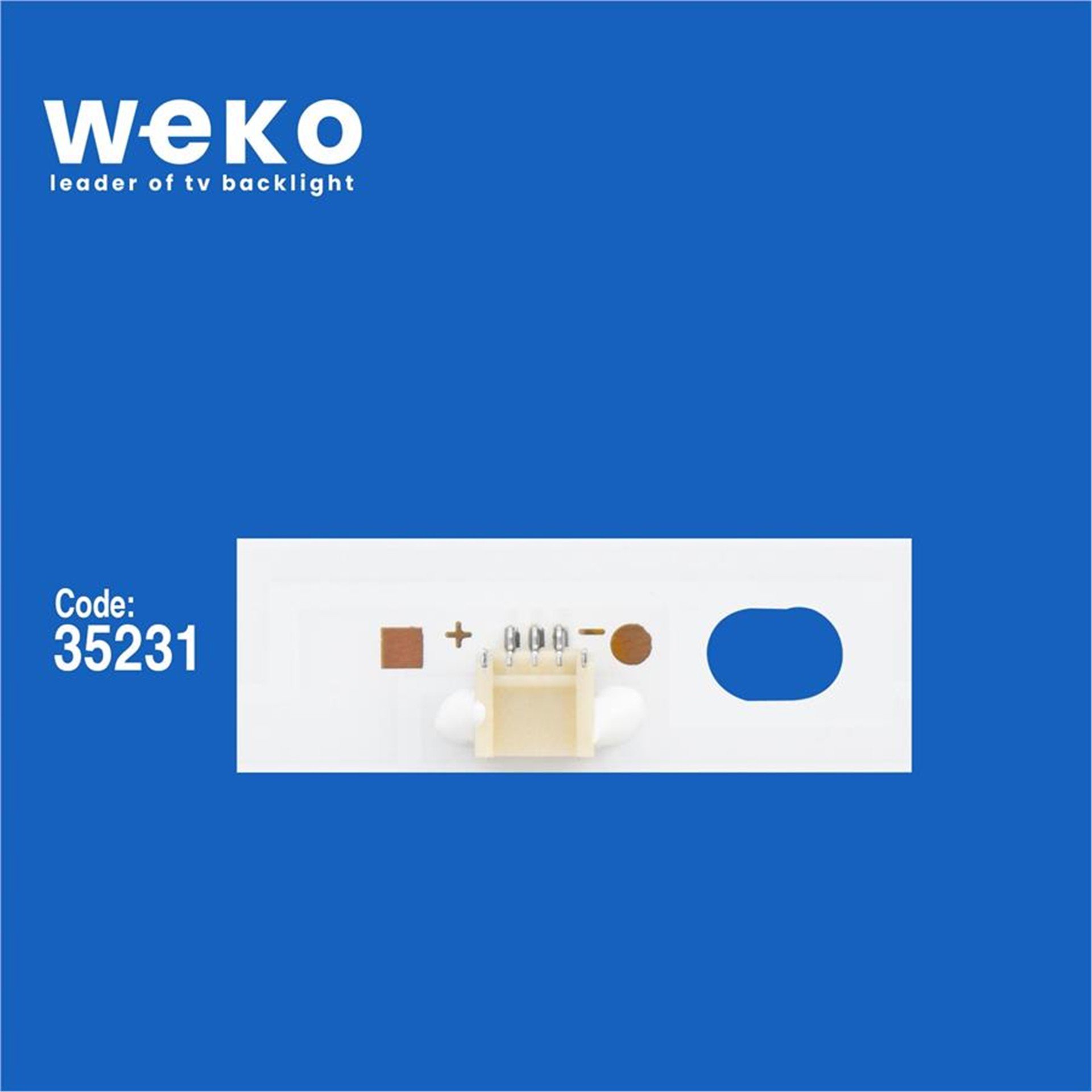 Weko Wkset-5339 35231X2 Cy 32 2X9 Pb08d581103bl041-005H - 8D2A-Dlm3-2009A1 2 Adet Led Bar - Tv Led Bar