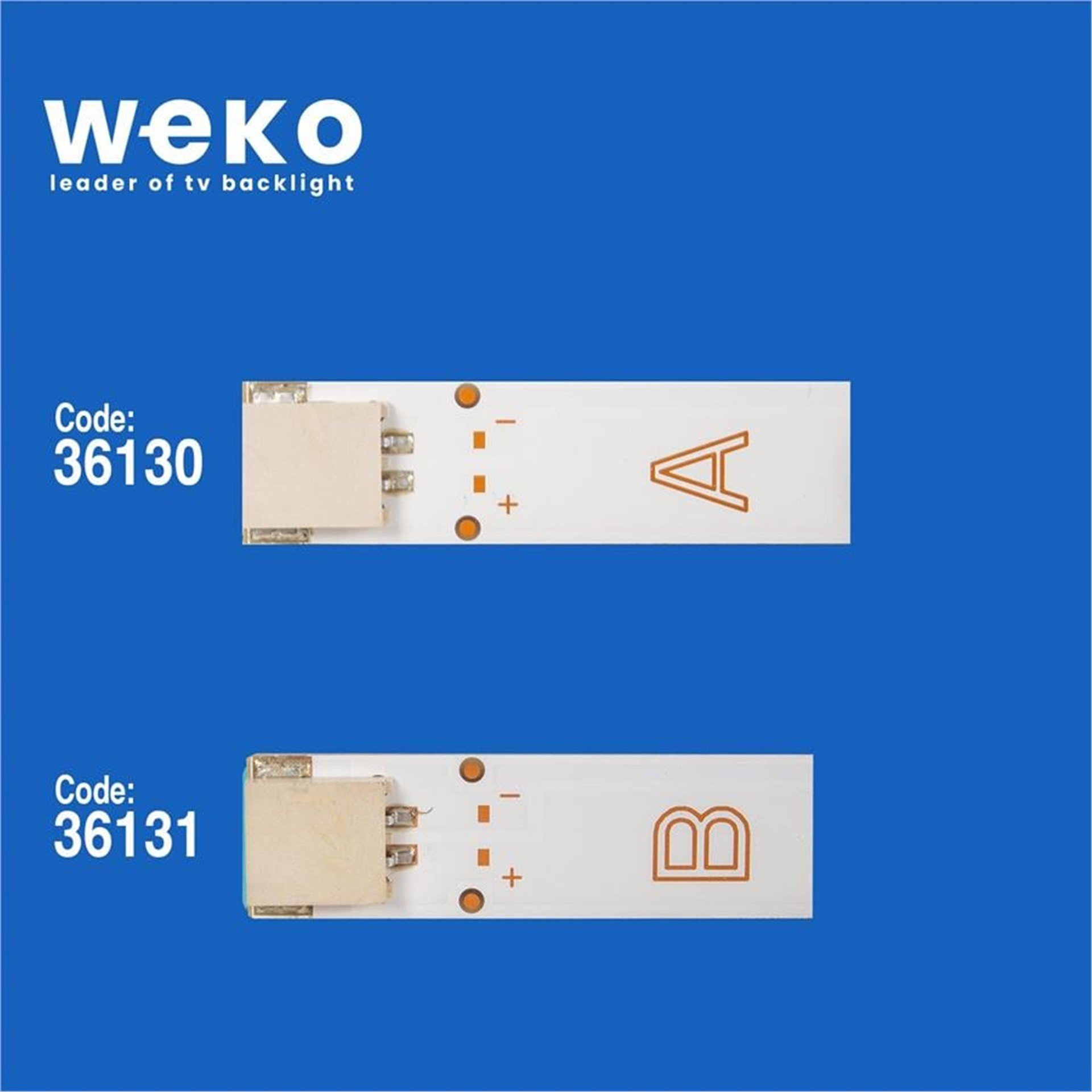Weko Wkset-5368 36130X4 36131X2 Jl.D50051330-078 6 Adet Led Bar (5Lens) - Tv Led Bar