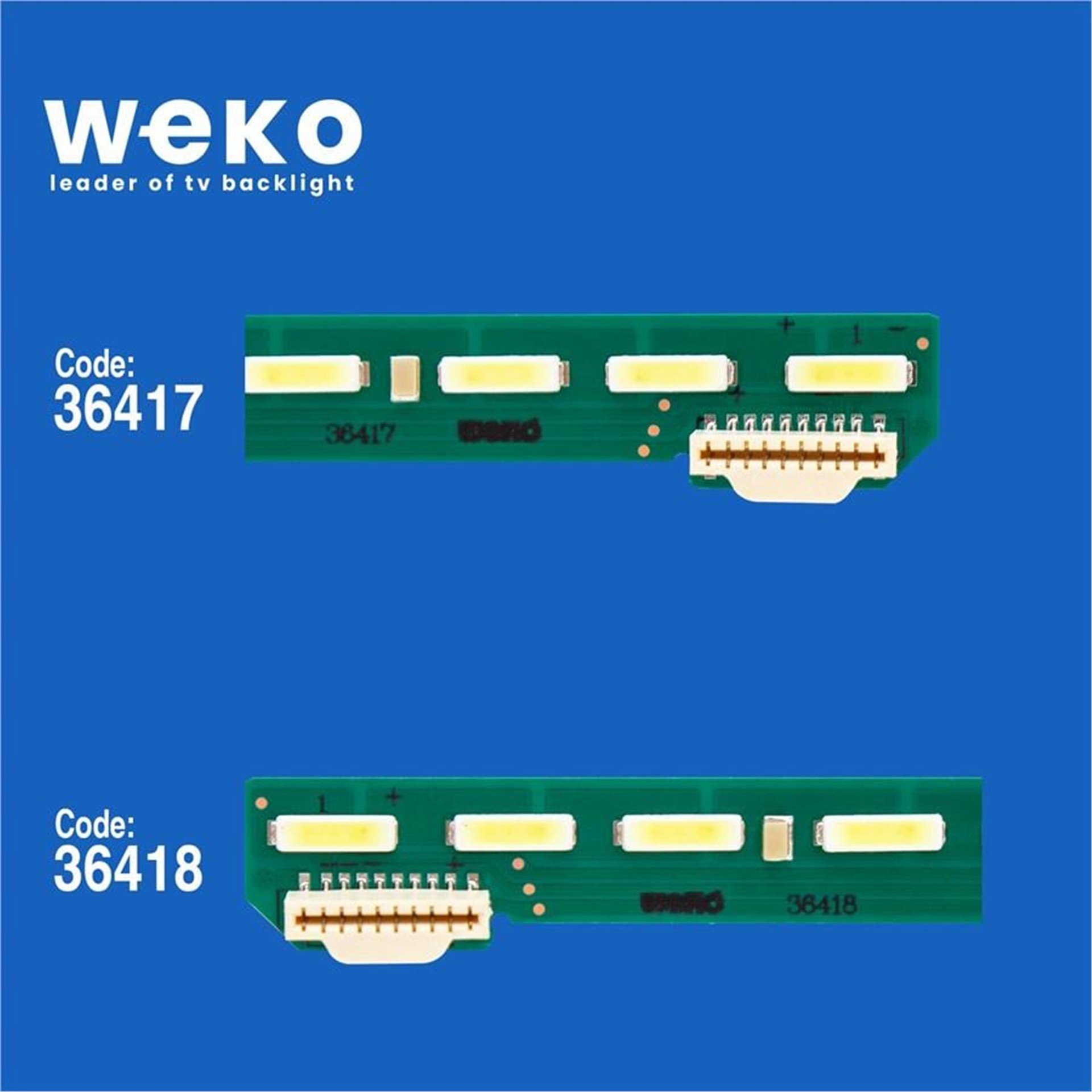 Weko Wkset-5417 36417X1 36418X1 55 V16 Art3 2 Adet Led Bar (60Led) - Tv Led Bar