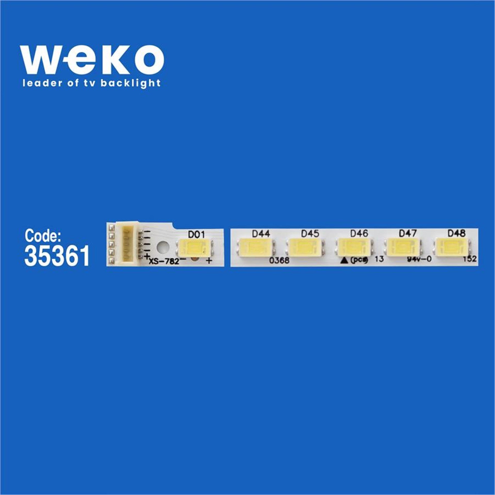 Weko Wkset-5459 35361X1 73.32T21.002-2-Js1 320Ta0f V0  1 Adet Led Bar (52Led) - Tv Led Bar