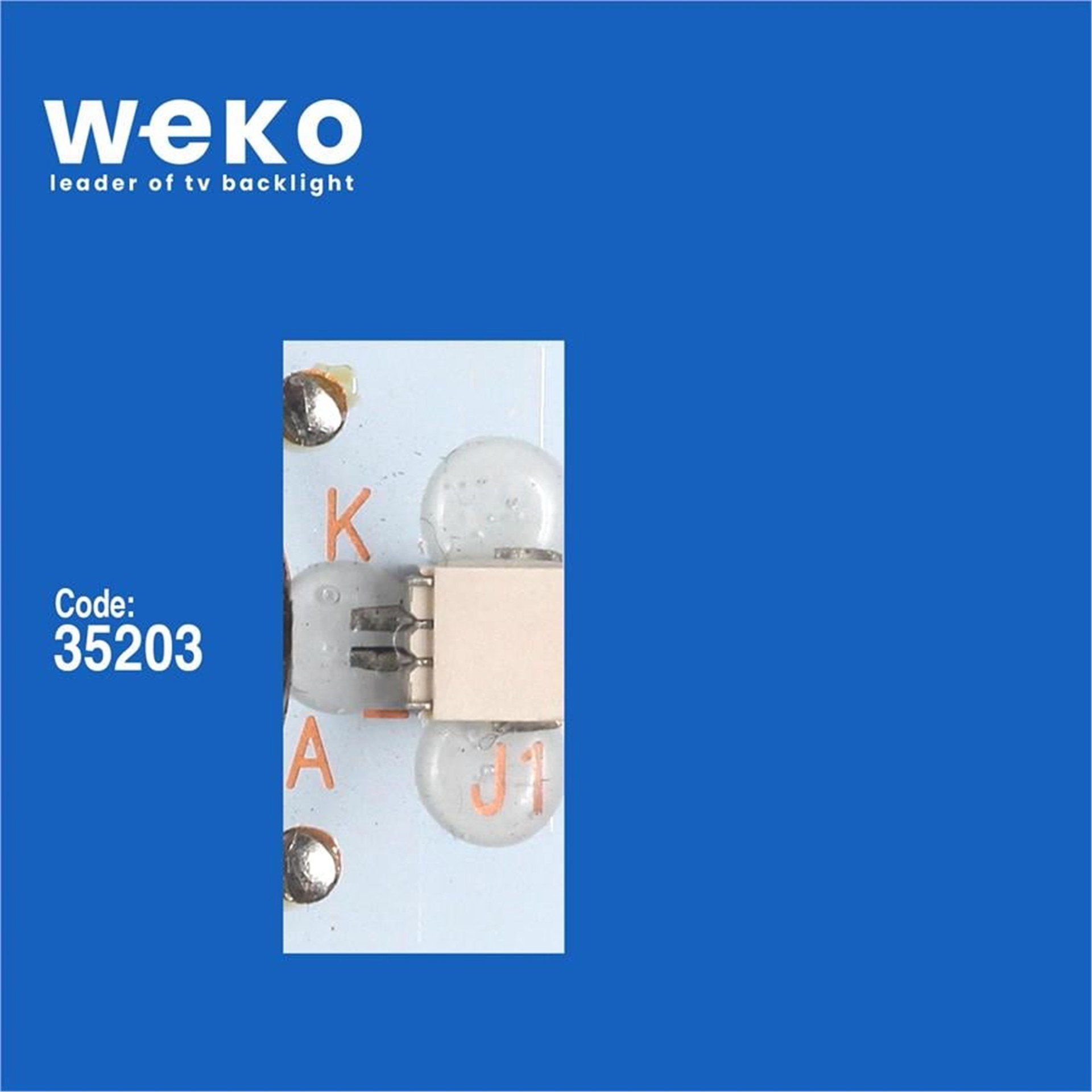 Weko Wkset-5516 35203X2 Kj32d08-Zc21f-05 - 303Kj320038 A22/C/7 125-130/2.9-3.0 2 Adet Led Bar - Tv Led Bar