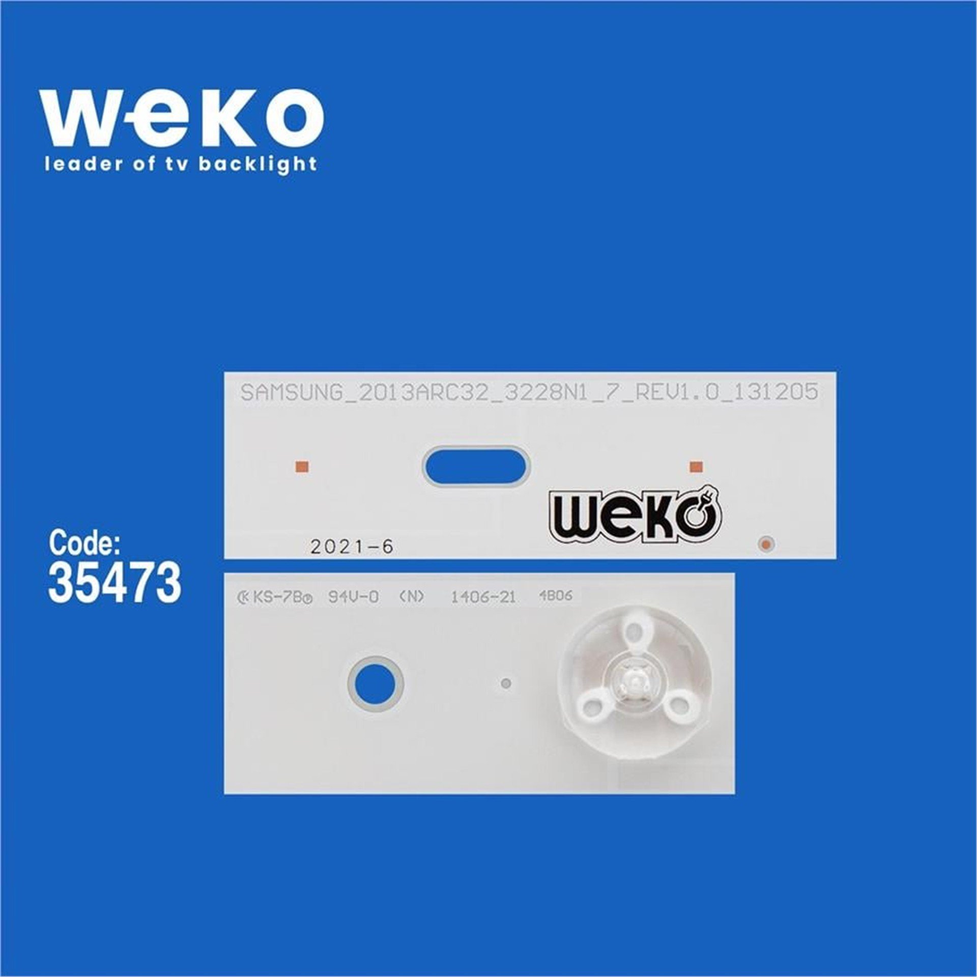 Weko Wkset-5521 35473X3 Samsung_2013Arc32_3228N1_7_Rev1.1 3 Adet Led Bar - Tv Led Bar