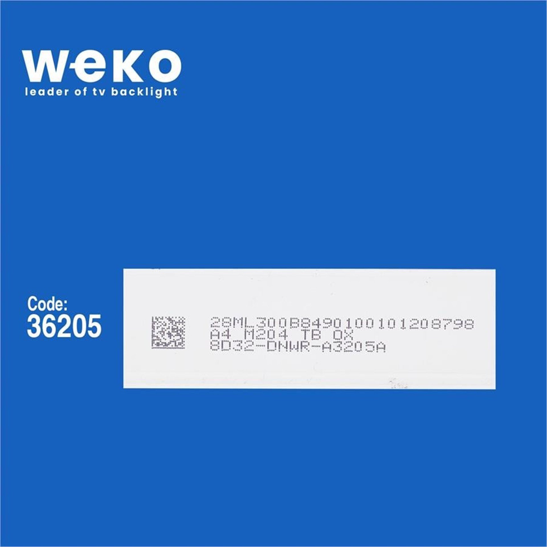 Weko Wkset-5607 36205X2 Ms-L1598 V1 2 Adet Led Bar - Tv Led Bar