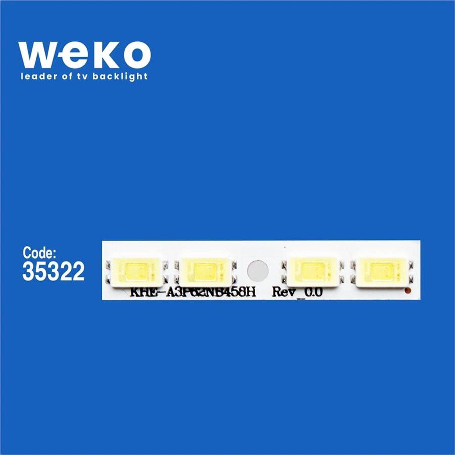 Weko Wkset-5821 35322X2 Sts400a42_62Led_Rev.1 2 Adet Led Bar (62Led) - Tv Led Bar