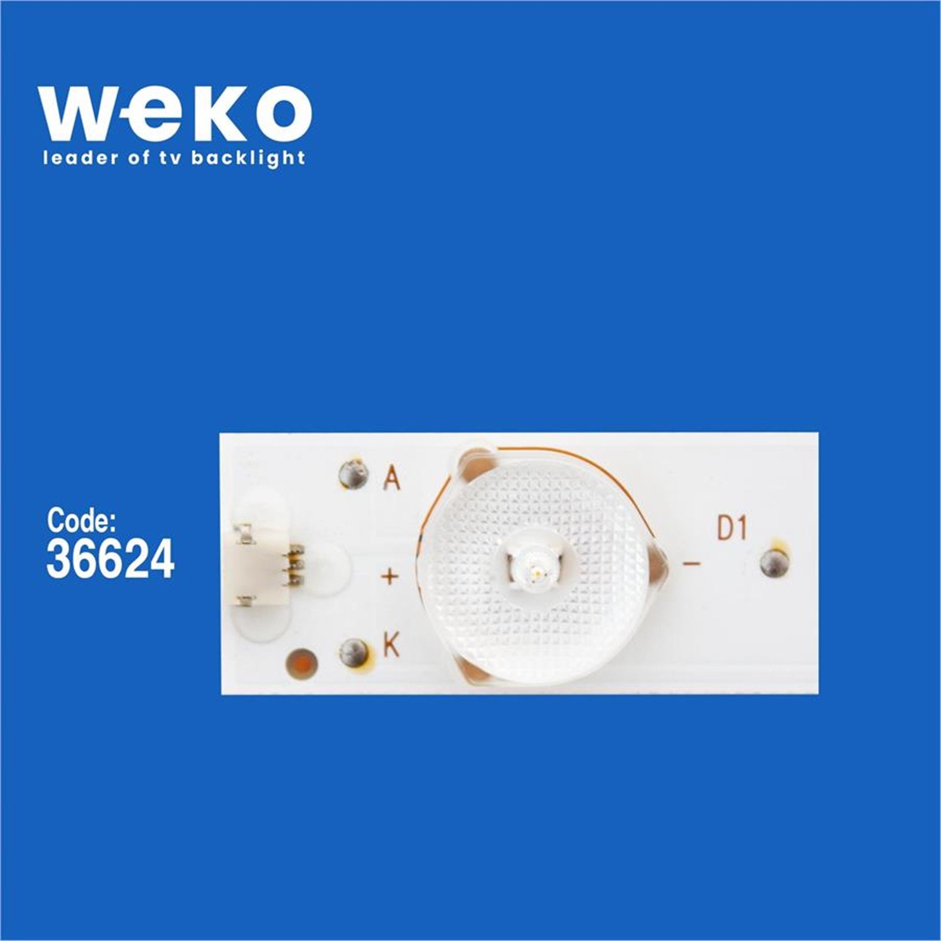 Weko Wkset-5828 36624X3 Mx315d06-Zc21fg--02 303Mx315036 3 Adet Led Bar - Tv Led Bar