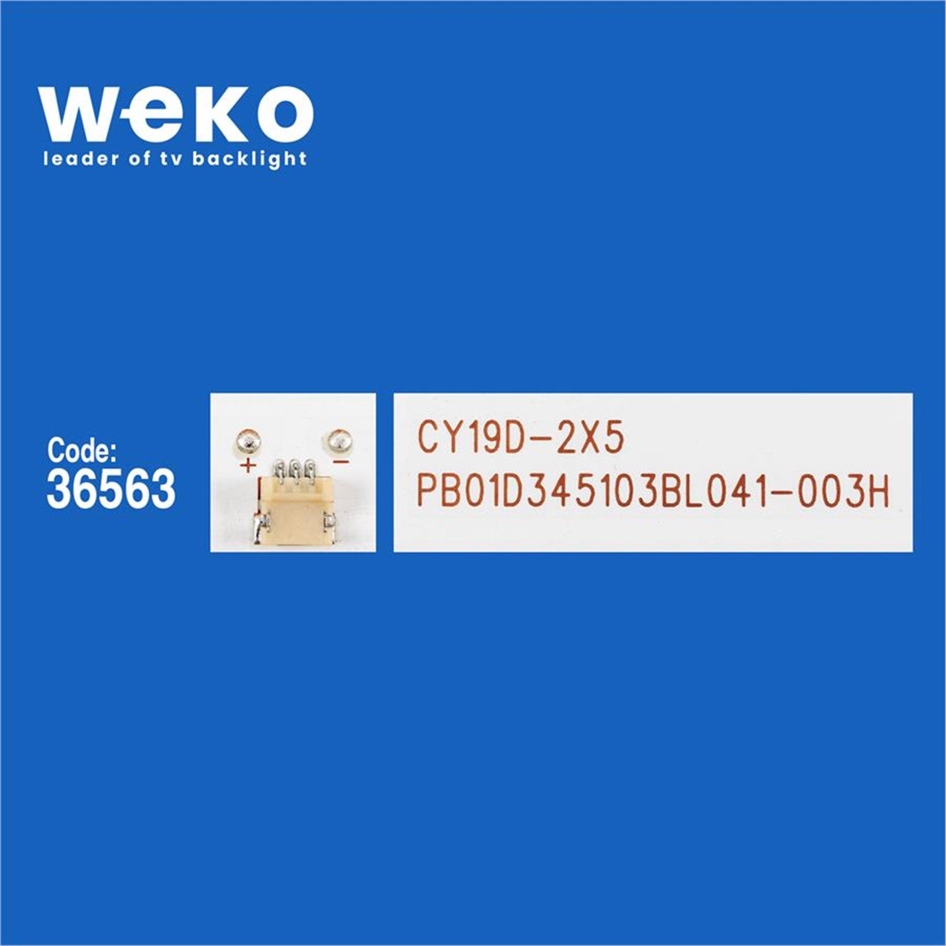 Weko Wkset-5845 36563X2 Jl.D19051235-081Bs-M 8Dd1-90A0-005000  2 Adet Led Bar - Tv Led Bar