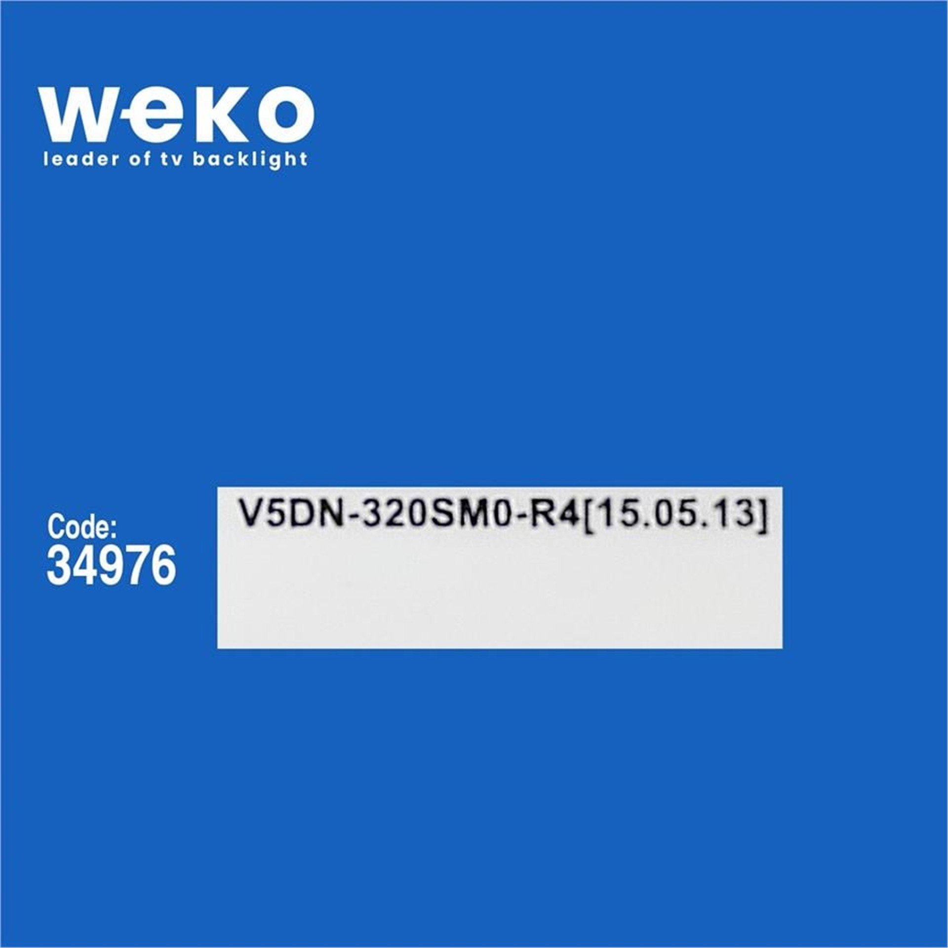 Weko Wkset-5851 34976X2 2015 Svs F-Com 32 Hd L5 Rev1.4 150518  2 Adet Led Bar (5Led) - Tv Led Bar