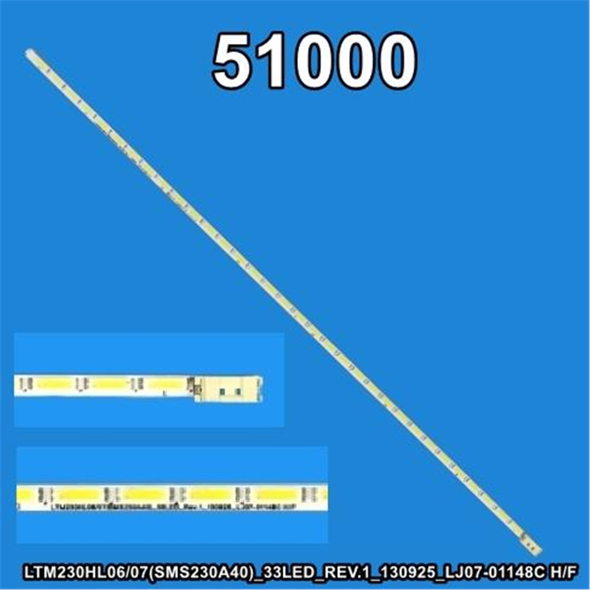 Weko Wkset-6000 36807X1 Ltm230hl06/07(Sms230a40)_33Led_Rev.1_130925_Lj07-01148C H/F   1 Adet Led Bar - Tv Led Bar