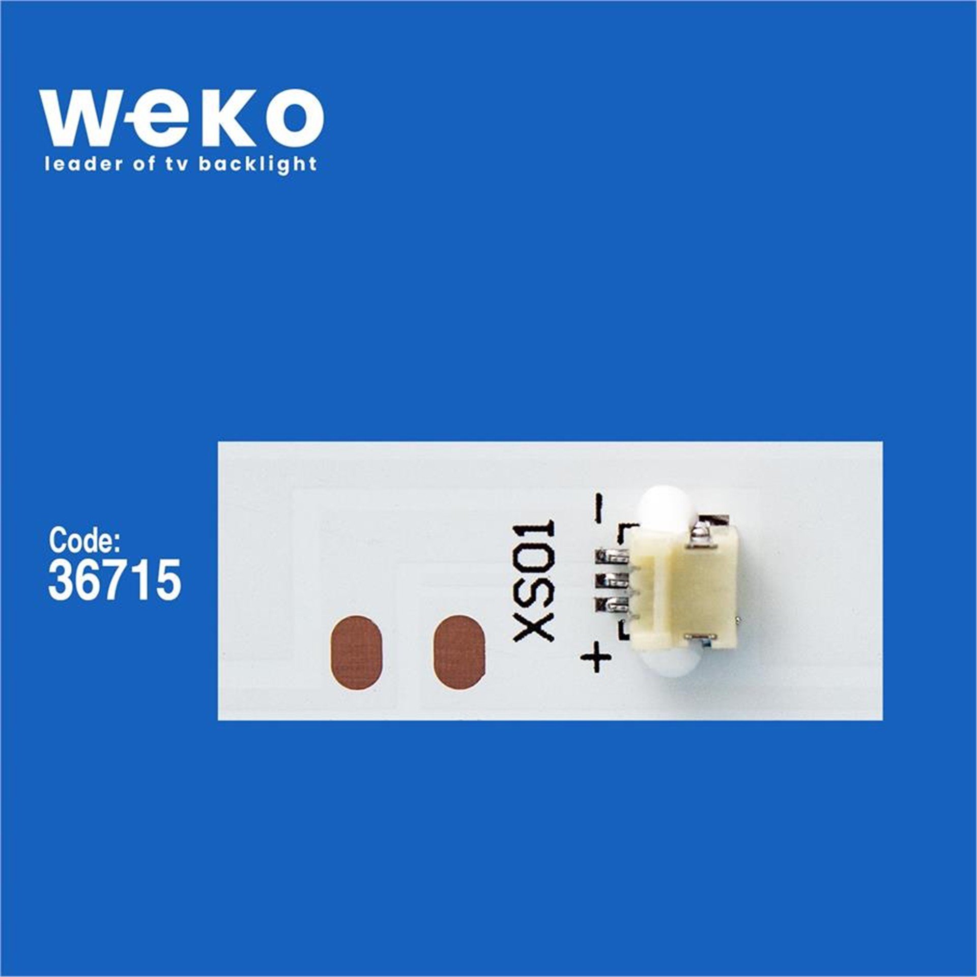 Weko Wkset-6006 36715X2 Dled32bk 2X6 0002 32E66 Jl.D32061330-296As-M 2 Adet Led Bar (6V6led56cm) - Tv Led Bar