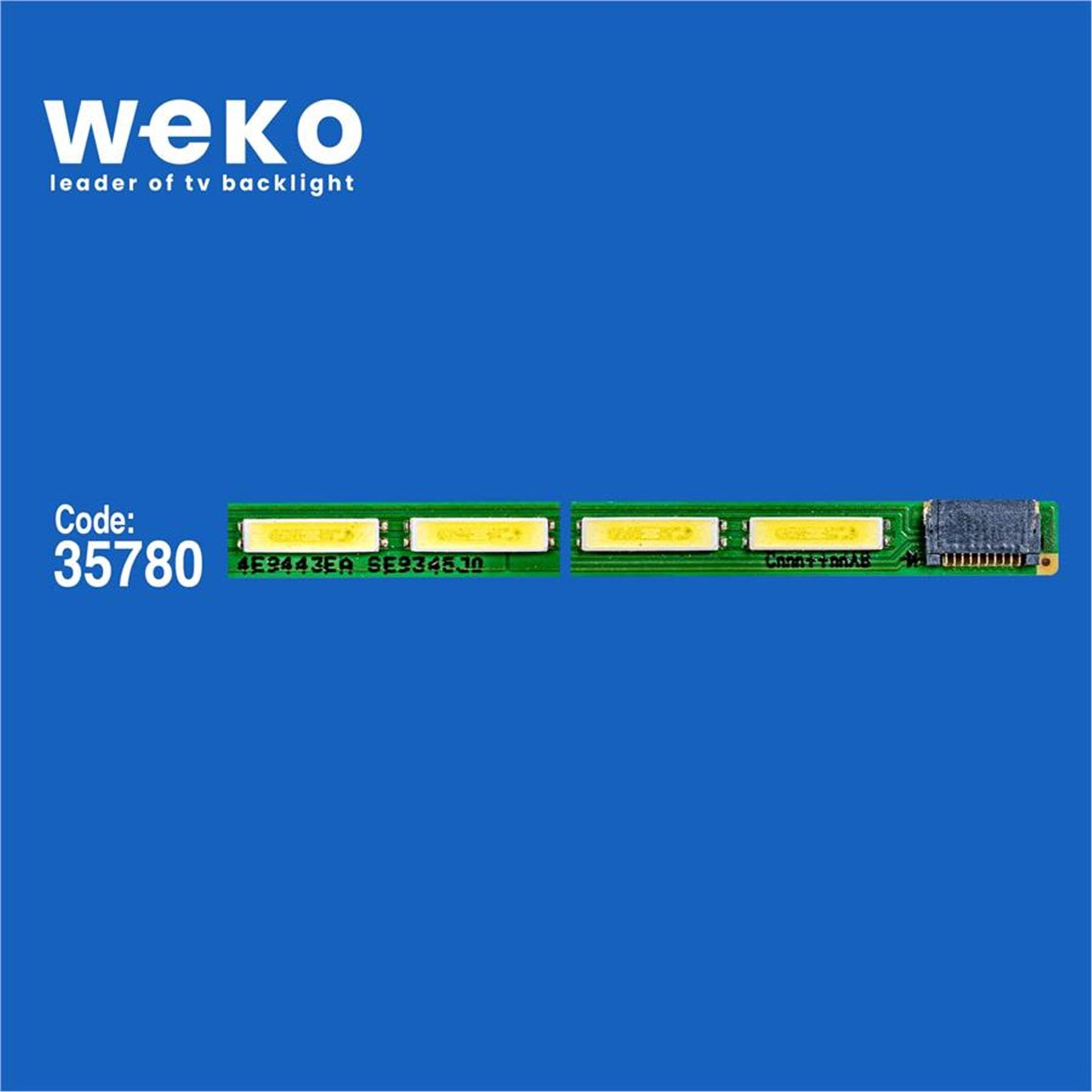 Weko Wkset-6157 35780X1 230Rtj Rev0.1 - 4Dt343e3 - Sdt245j0 - F3301G  1 Adet Led Bar (51Led) - Tv Led Bar