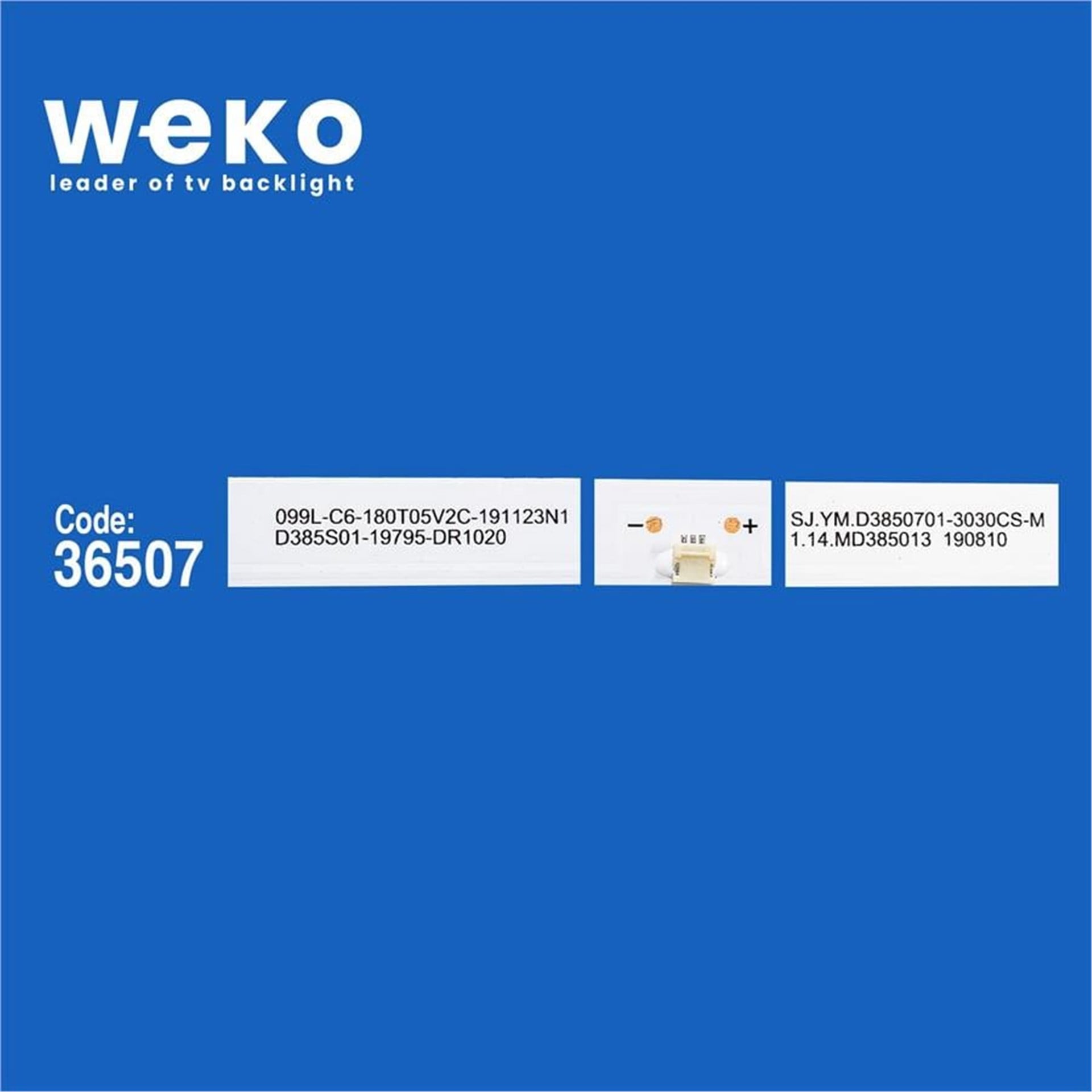 Weko Wkset-6184 36507X3 Sj.Ym.D3850701-3030Cs-M  3 Adet Led Bar - Tv Led Bar