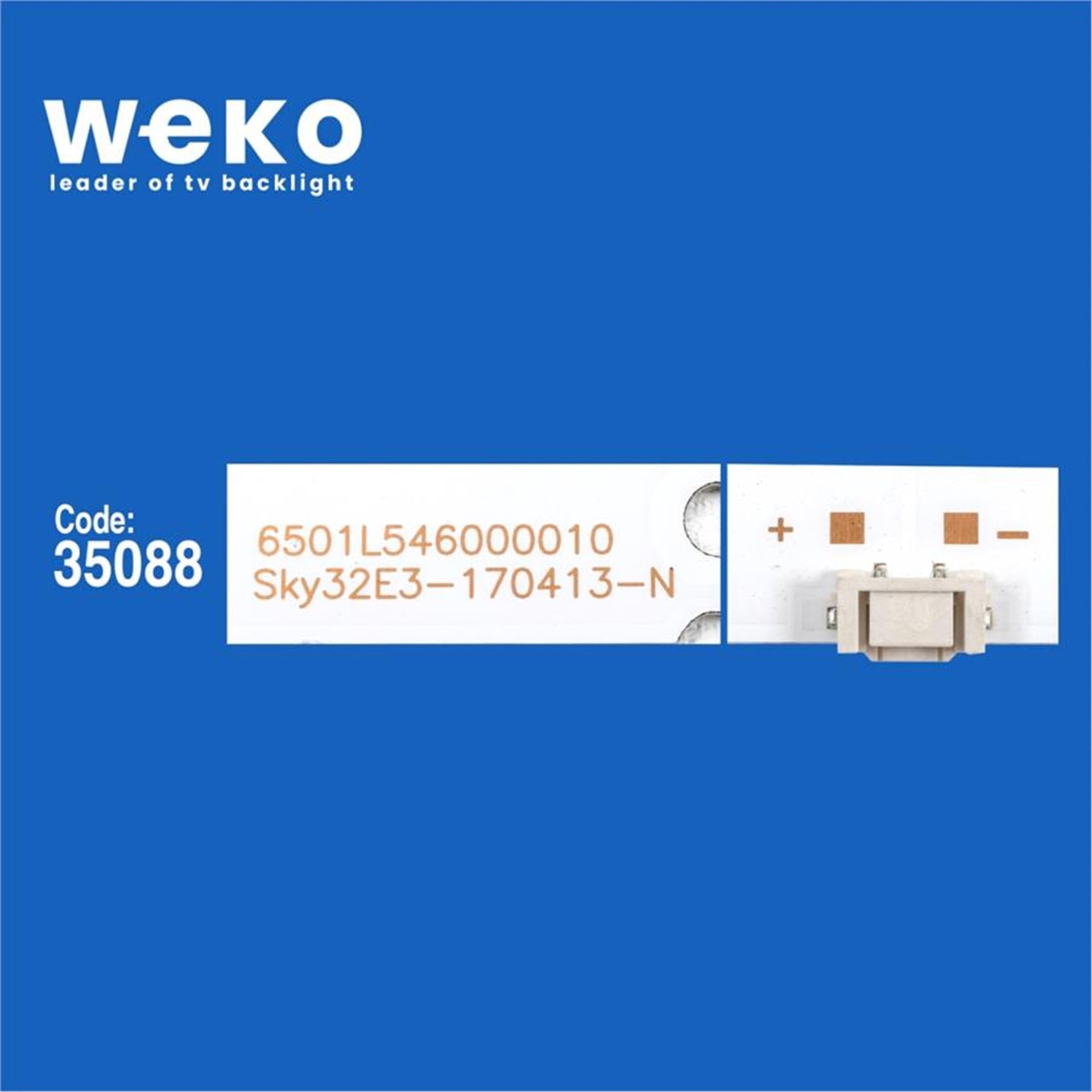 Weko Wkset-6265 36967X2 Sky32e3-170413-N Yal13-00630300-40 2 Adet Led Bar - Tv Led Bar