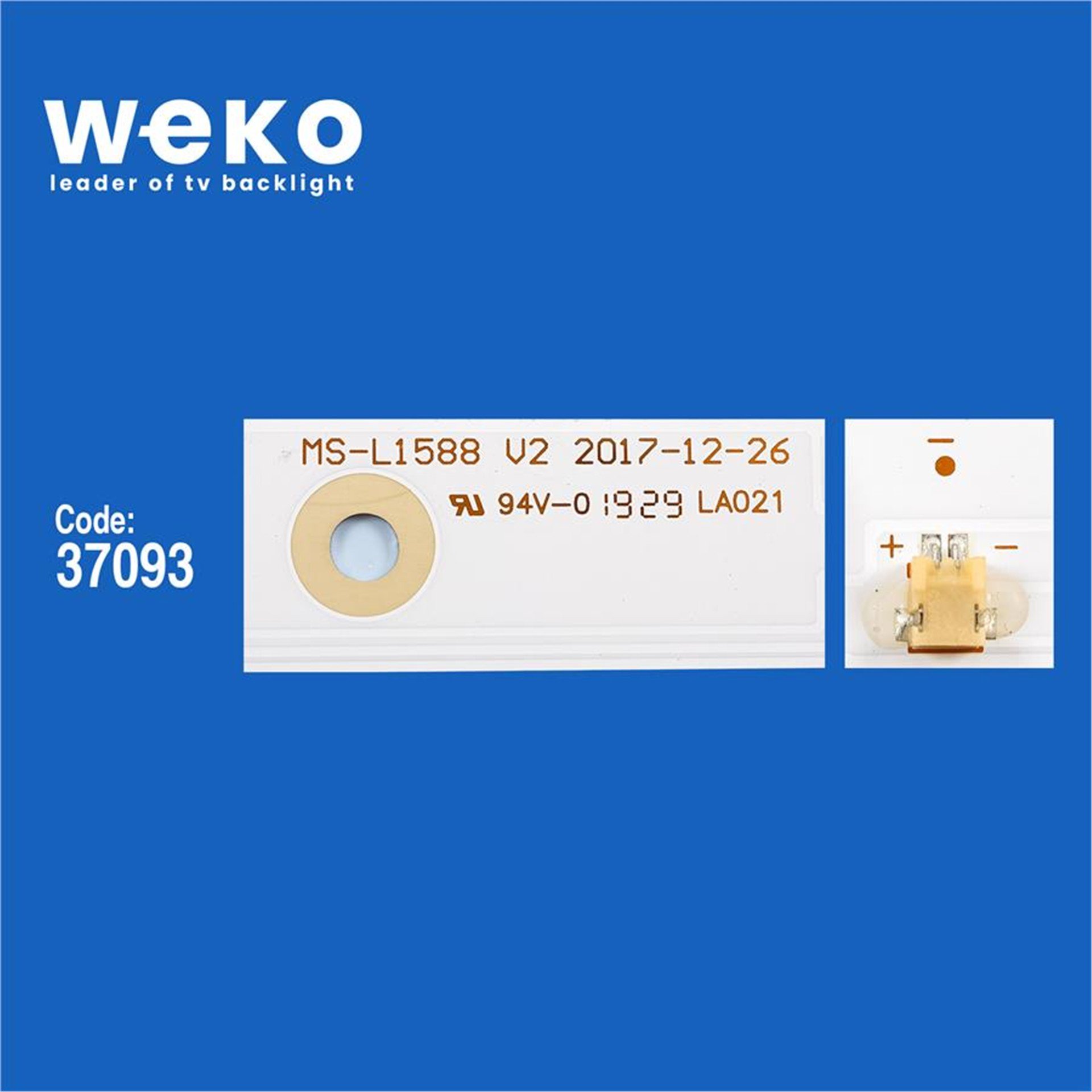 Weko Wkset-6373 37093X3 Ms-L1588 V1  3 Adet Led Bar - Tv Led Bar