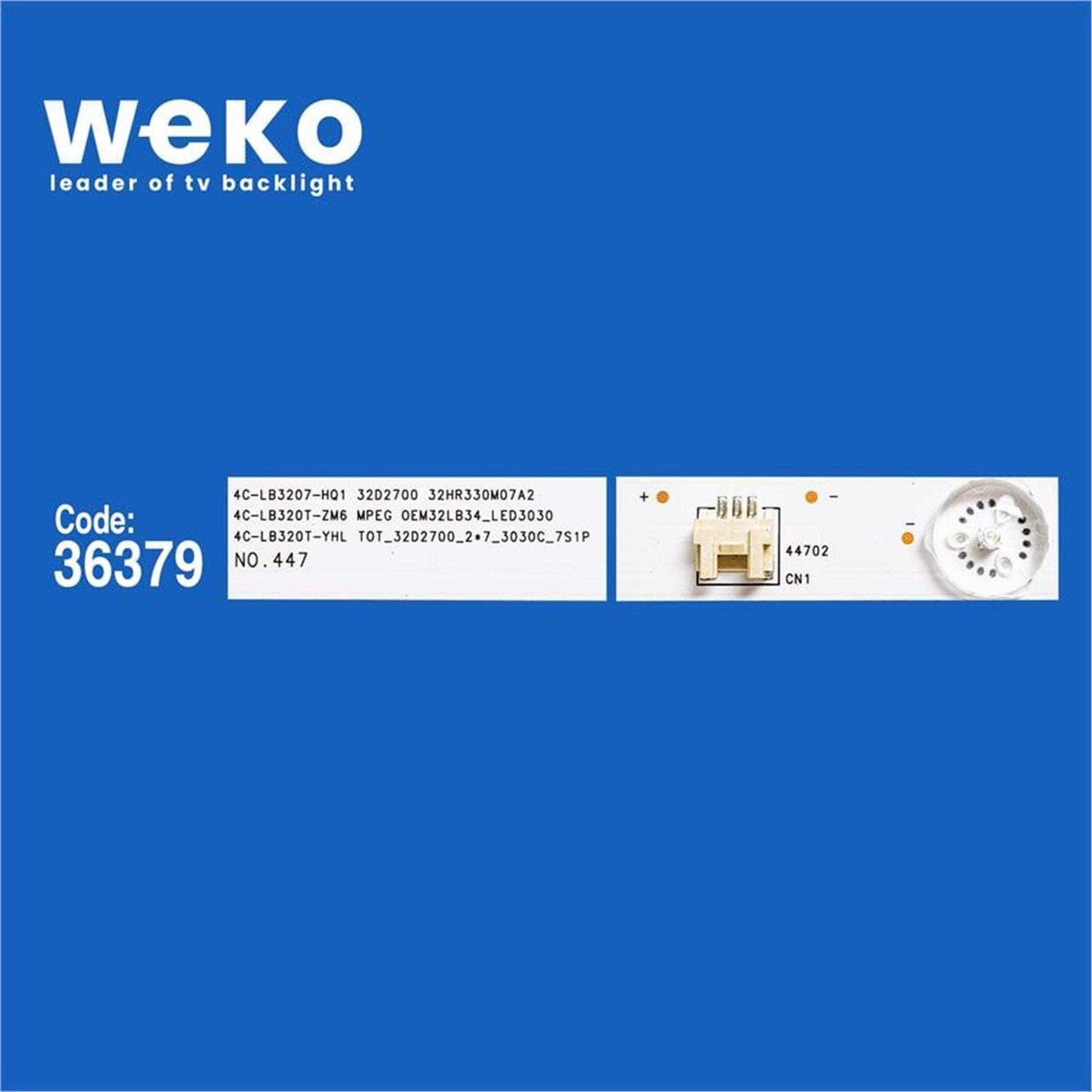 Weko Wkset-6540 36379X2 0Em32lb34_Led3030_V1.6_20150529  2 Adet Led Bar - Tv Led Bar