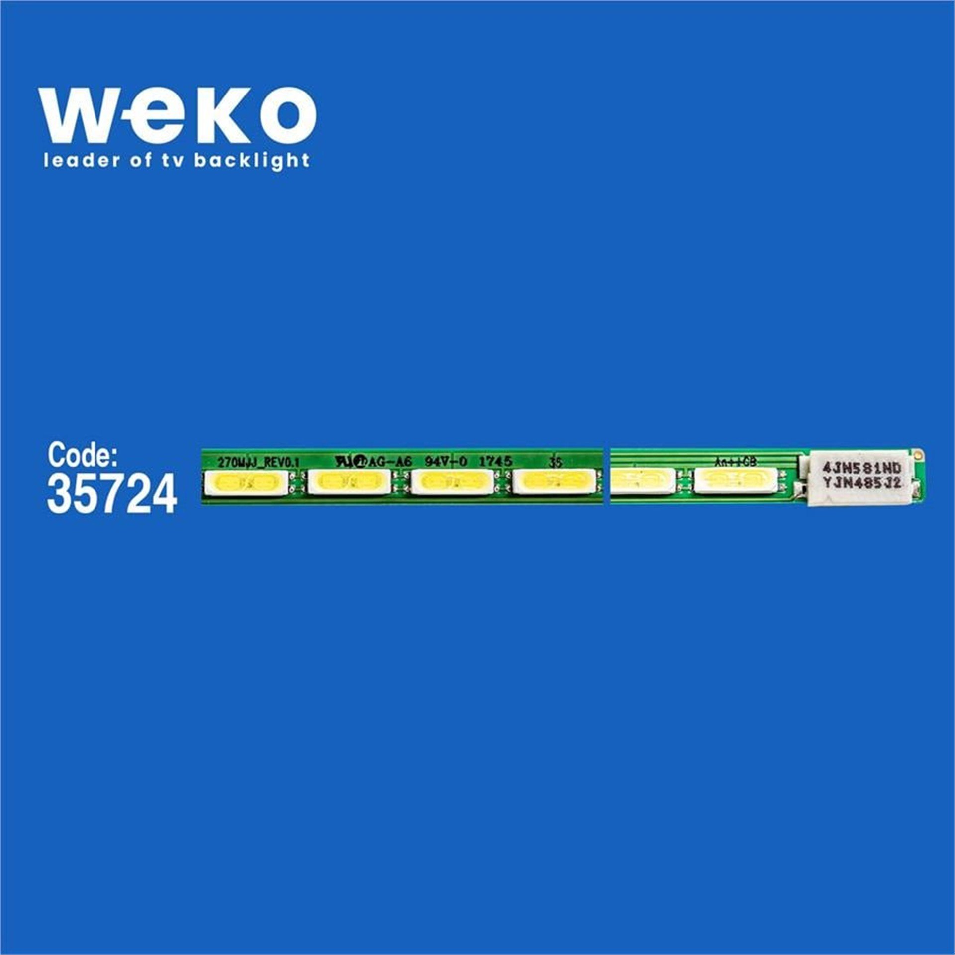 Weko Wkset-6563 35724X1 270Mjj_Rev0.1 - 6916L-1100A  1 Adet Led Bar (42Led) - Tv Led Bar