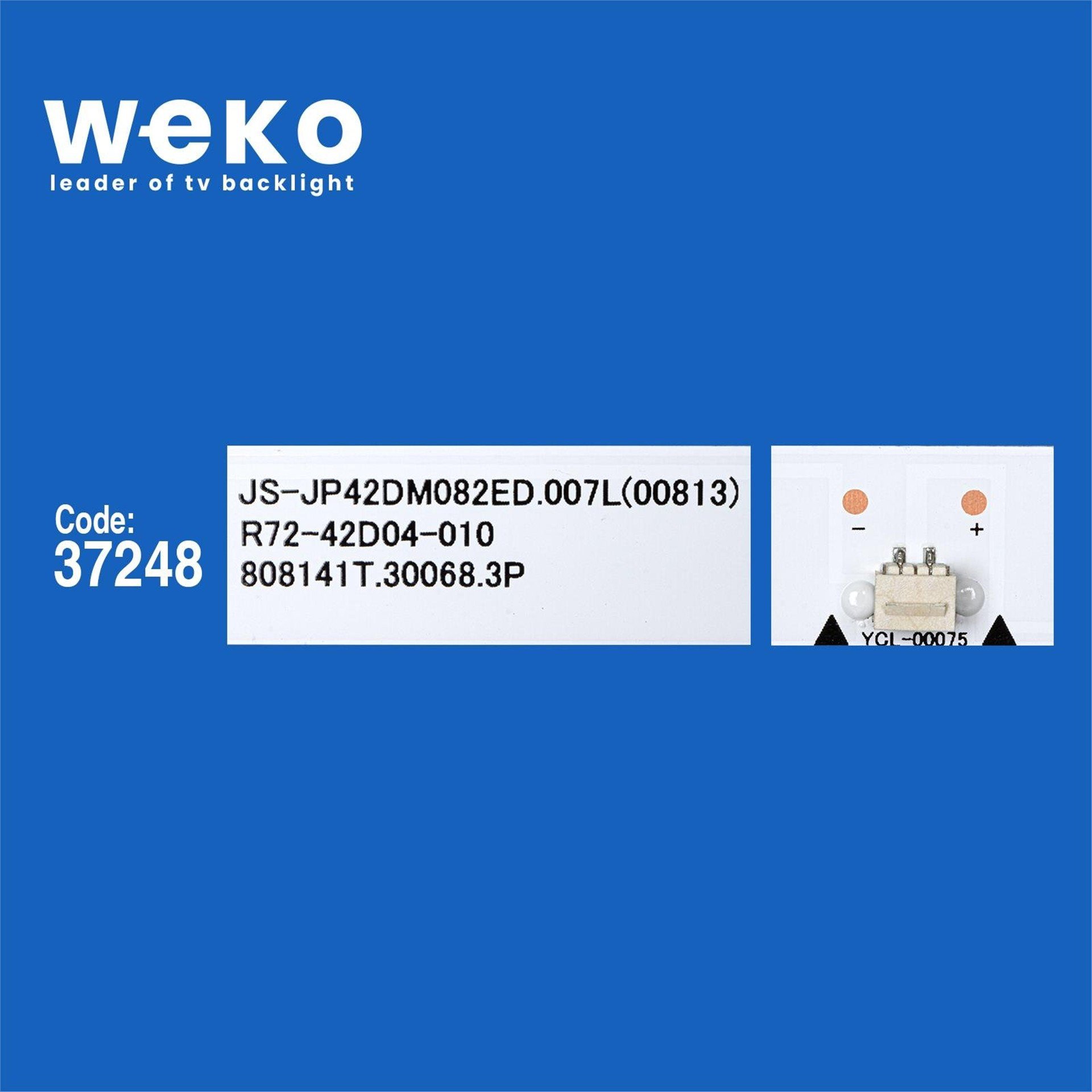 Weko Wkset-6576 37248X3 Js-Jp42dm082ed.007L (00813)  3 Adet Led Bar - Tv Led Bar
