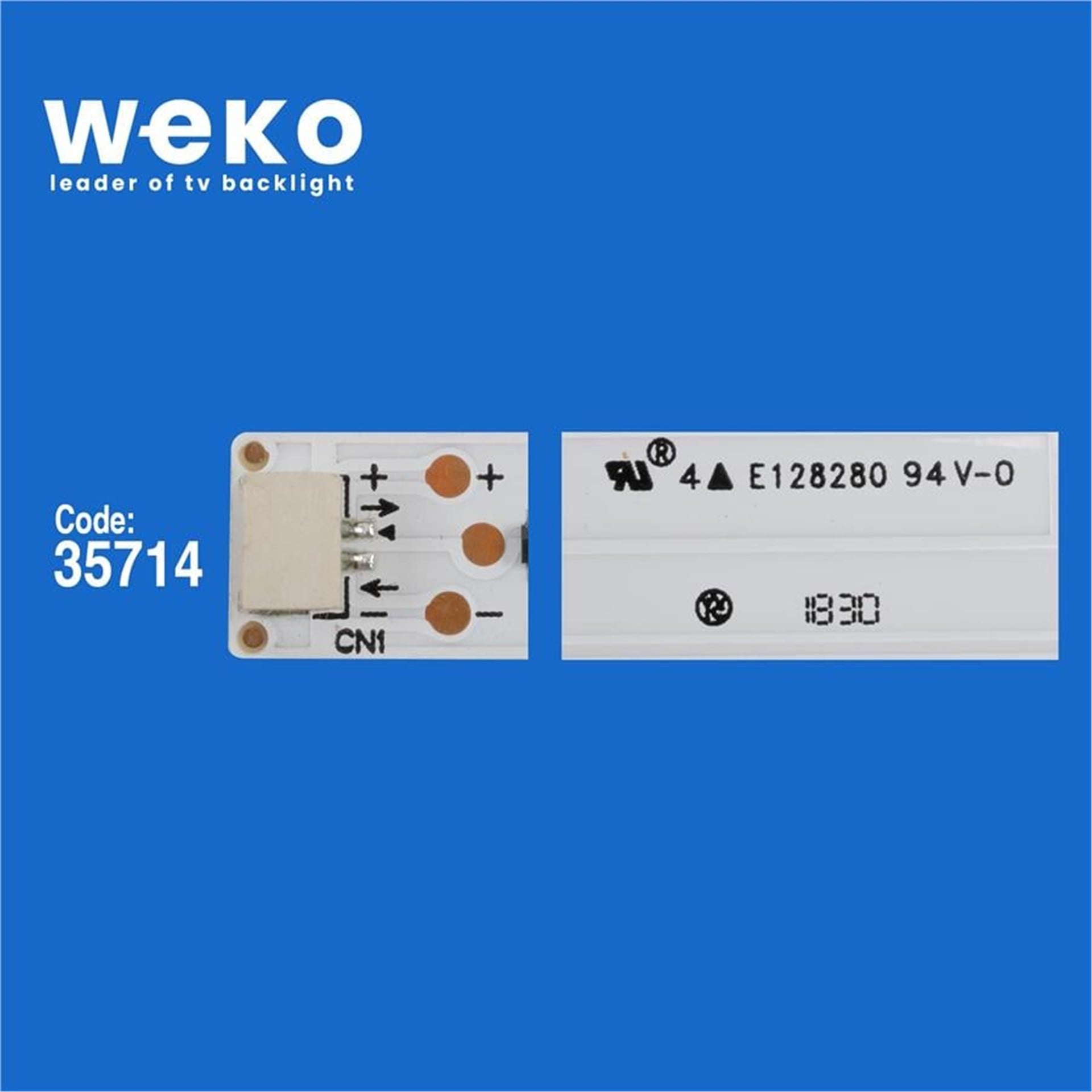 Weko Wkset-6760 35714X4 Lg Innotek 43Inch Funai_ Rev.A  4 Adet Led Bar - Tv Led Bar
