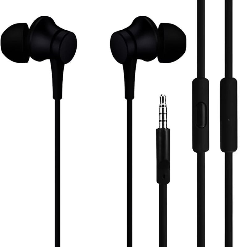 XIAOMI PİSTON BASIC EDITION MİKROFONLU KULAK İÇİ KULAKLIK (SİYAH-BEYAZ)