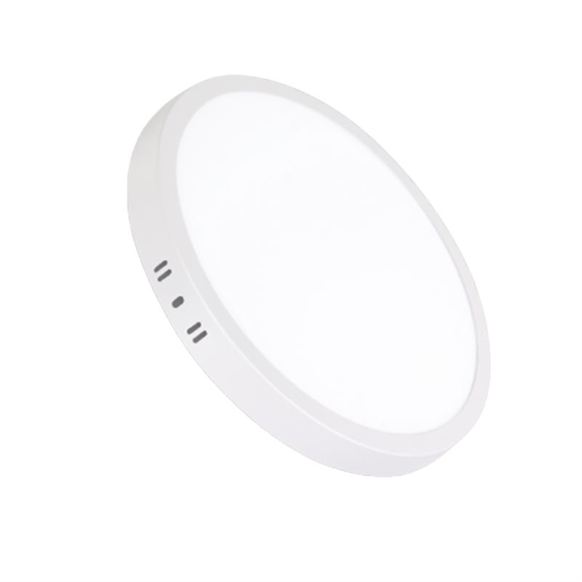 YVZ YVZ 24W Sıva Üstü 6500K Beyaz 300mm Yuvarlak Slim Spot Panel - Led Spot Panel