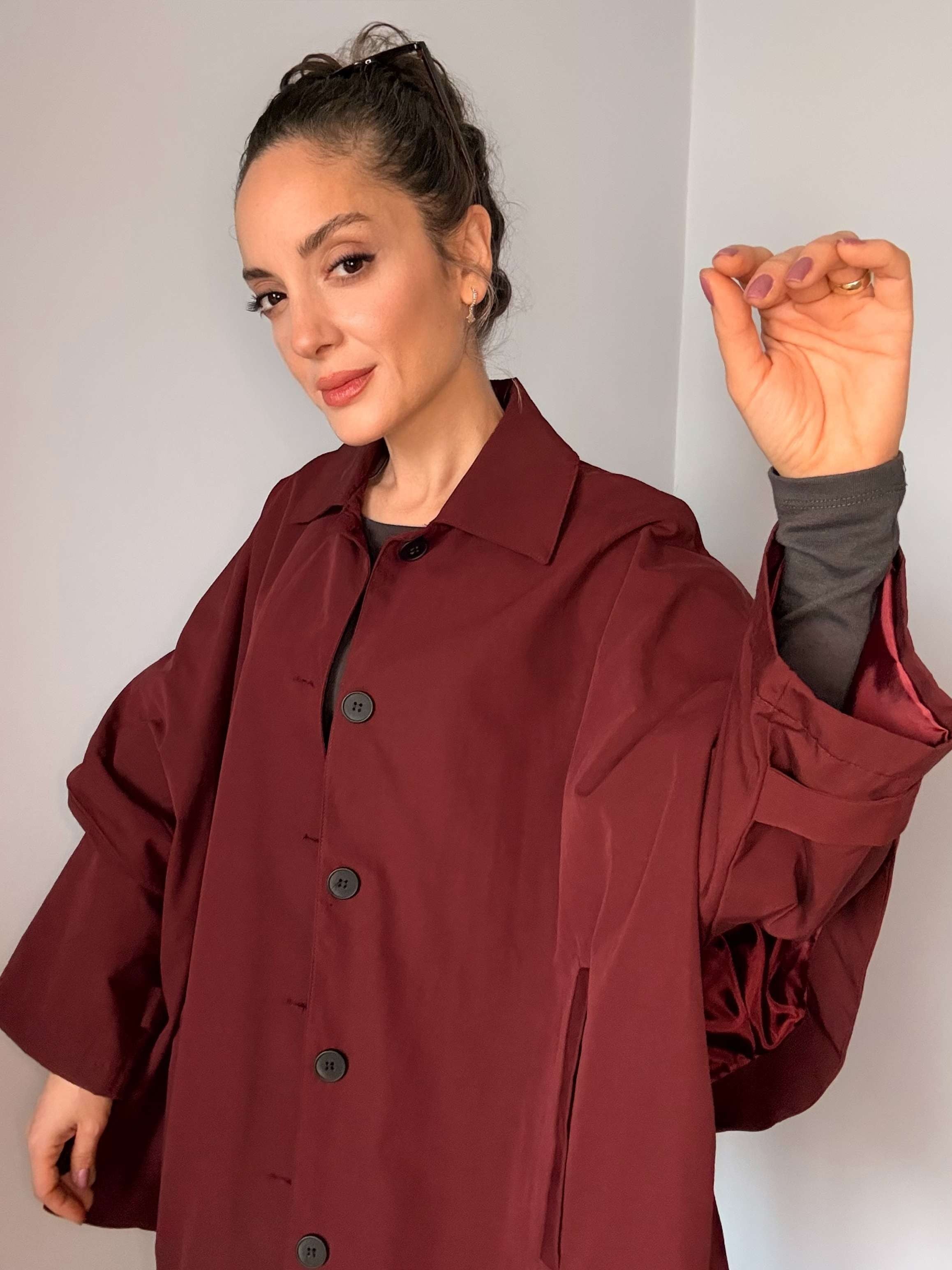 Bordo Panço Model Trençkot