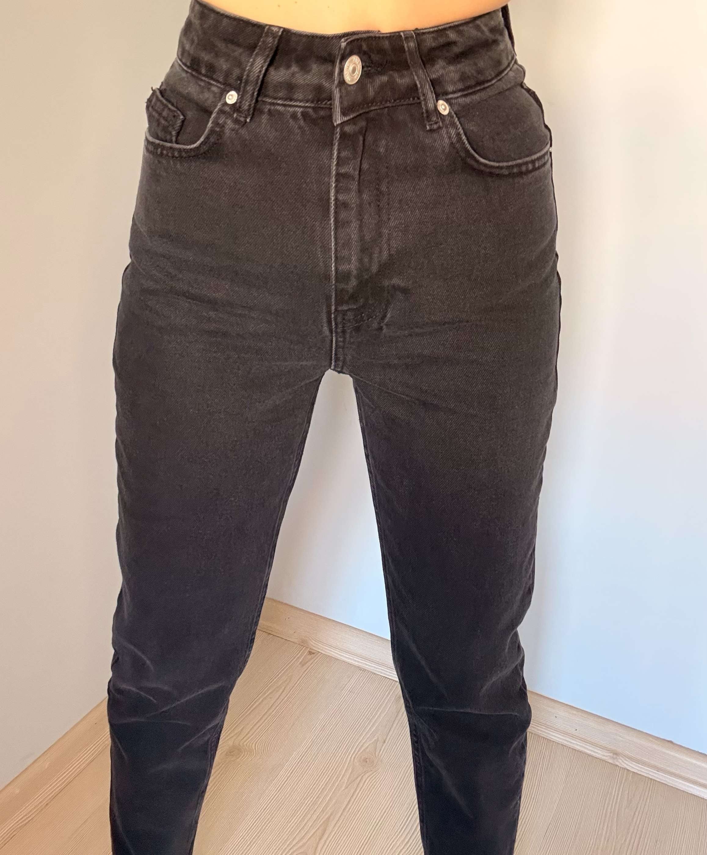 Siyah DLV Mom jean