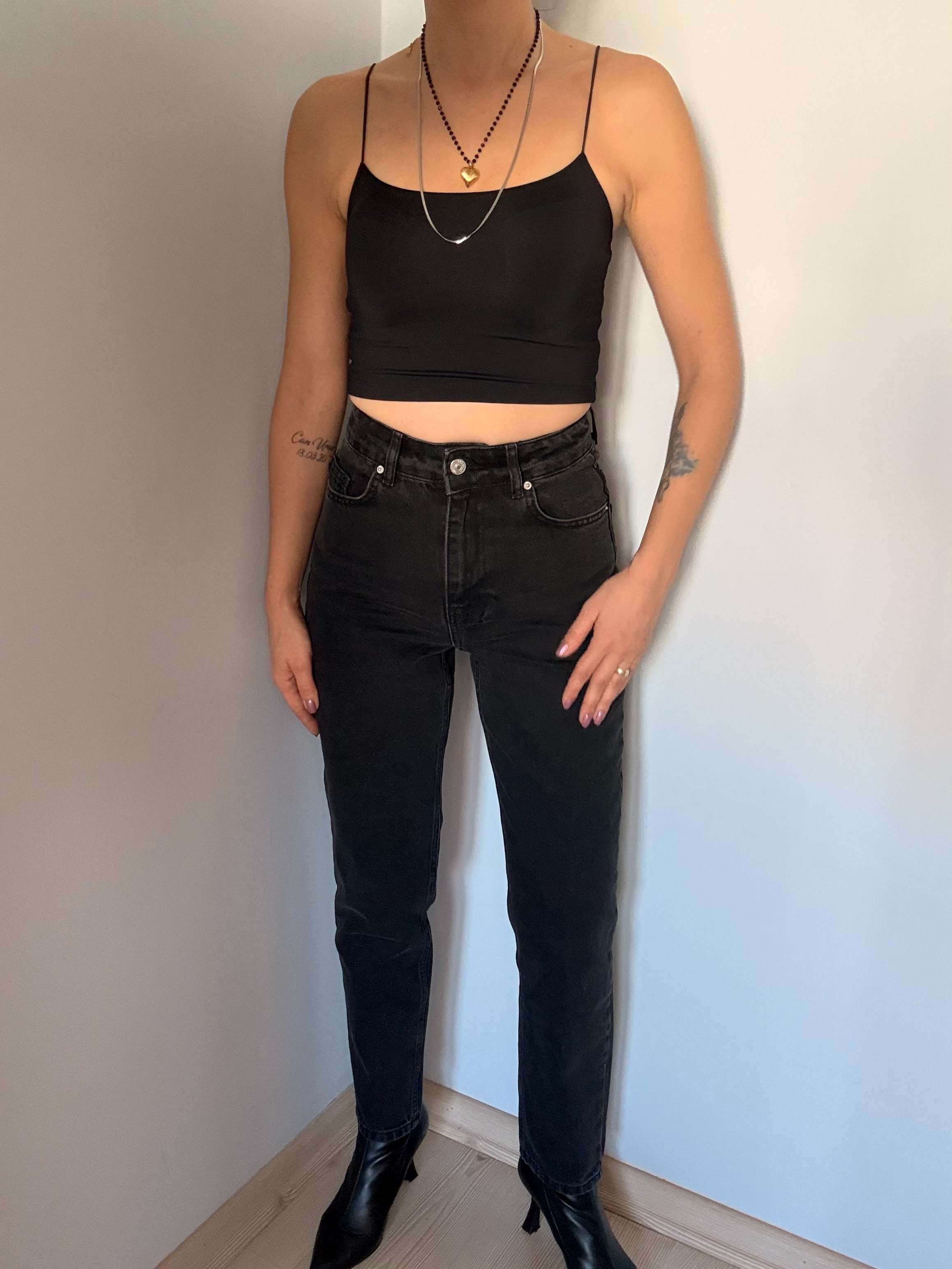 Siyah DLV Mom jean