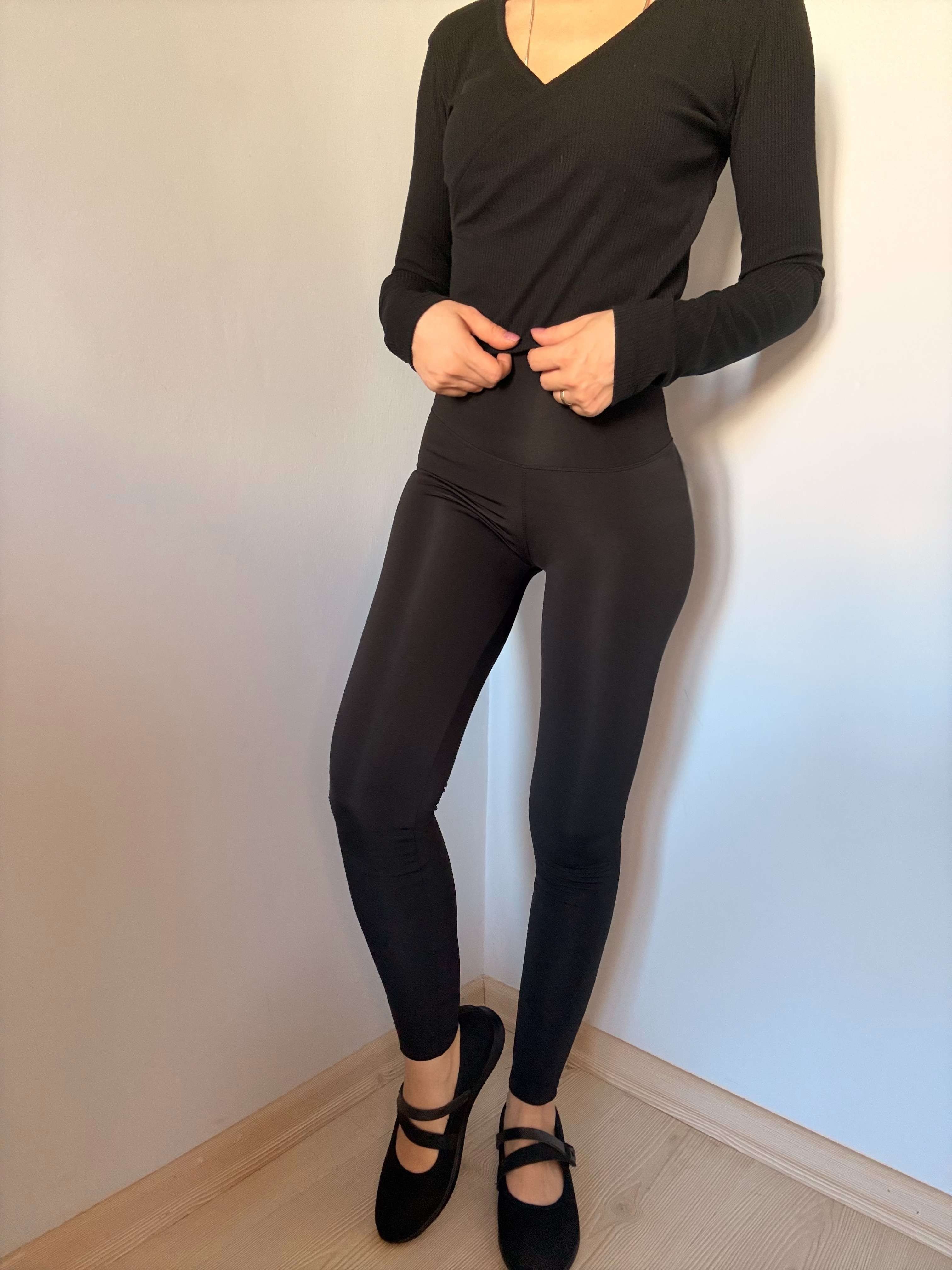 Siyah Şardonlu OYS Tayt
