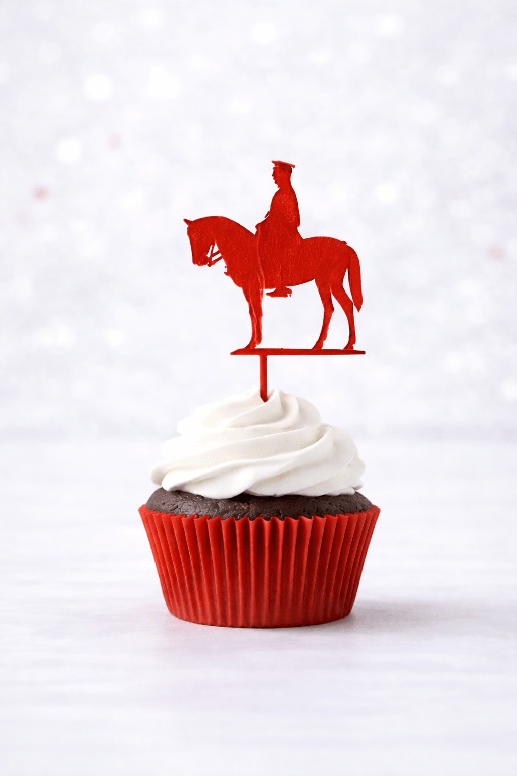 23 Nisan Çocuk Bayramı 4lü Tekrar Kullanılır Pasta Kürdanı Cupcake Kek Tatlı Kırmızı Plastik