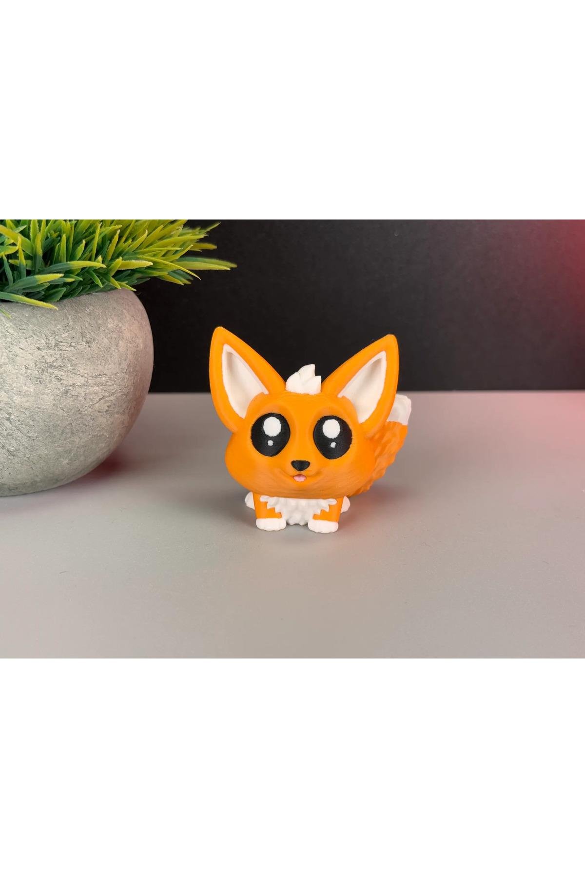 3'lü Mini Tilki Set - Araç İçi Aksesuar Sevimli Tilkiler