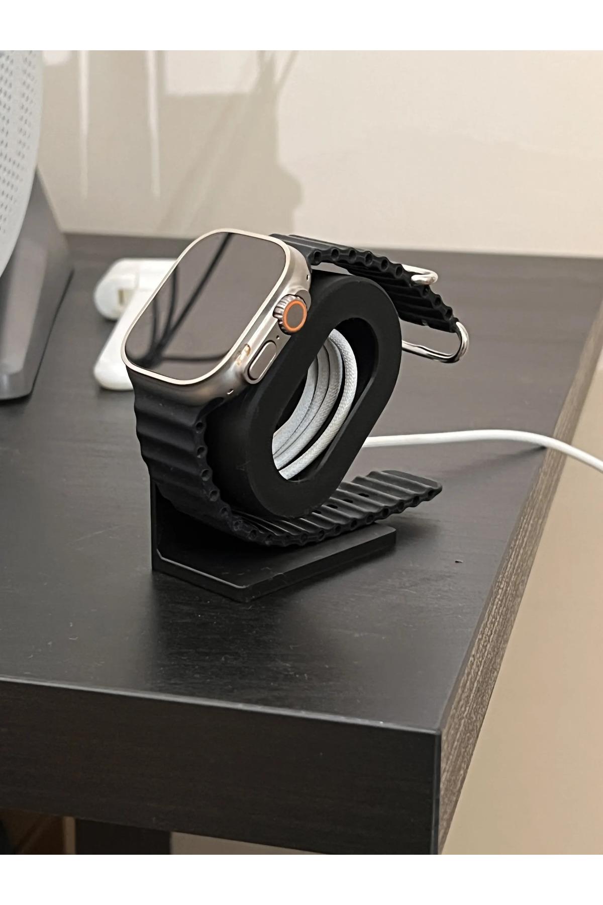 Apple Watch Akıllı Saat Şarj Standı Tutucu 1 adet Plastik