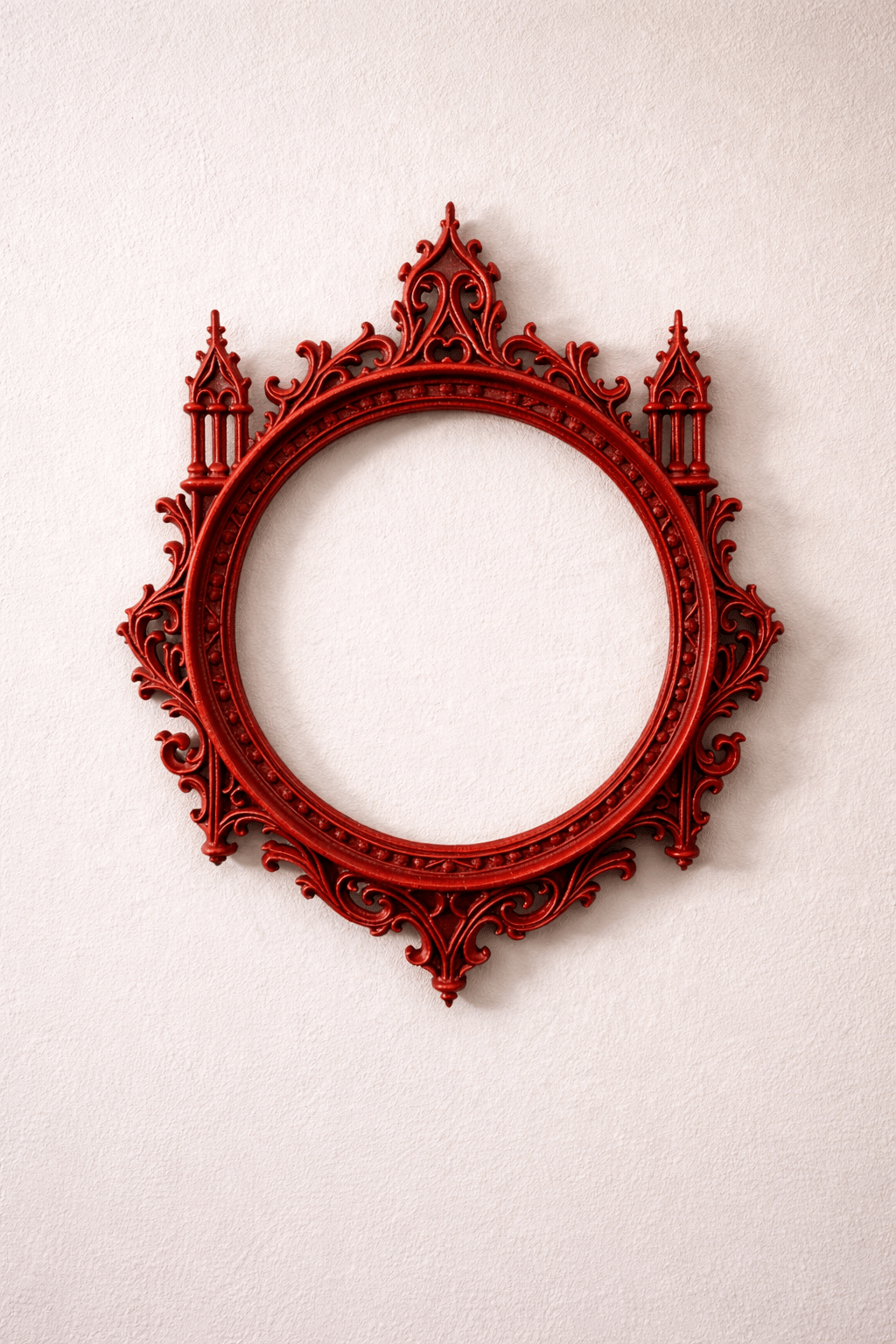 Gotik Oval Çerçeve , Dekoratif Ürün