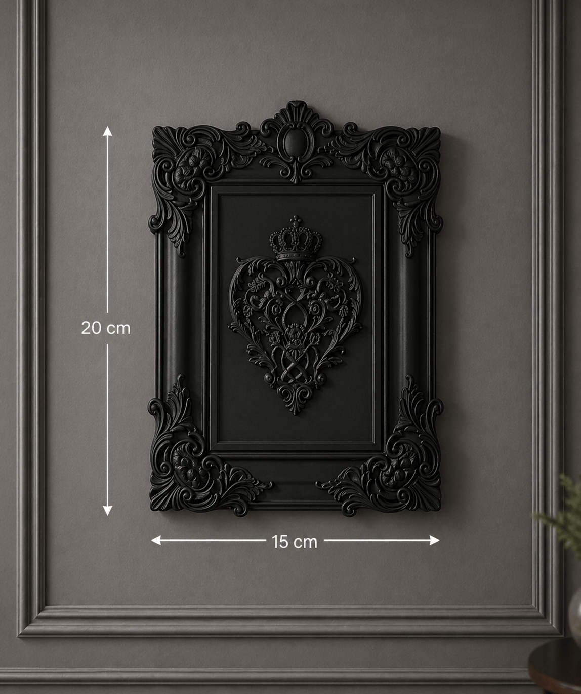 Gotik Tasarım Çerçeve, Dekoratif Süs No: 3