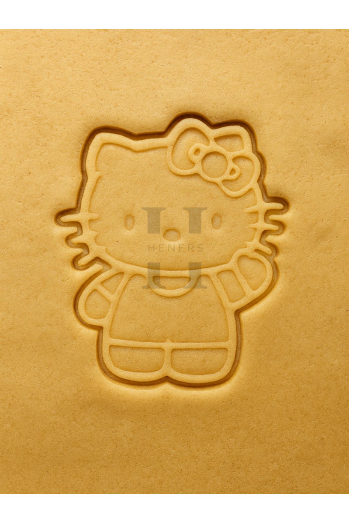Hello Kitty Kurabiye Kalıbı Kesici Şekillendirici