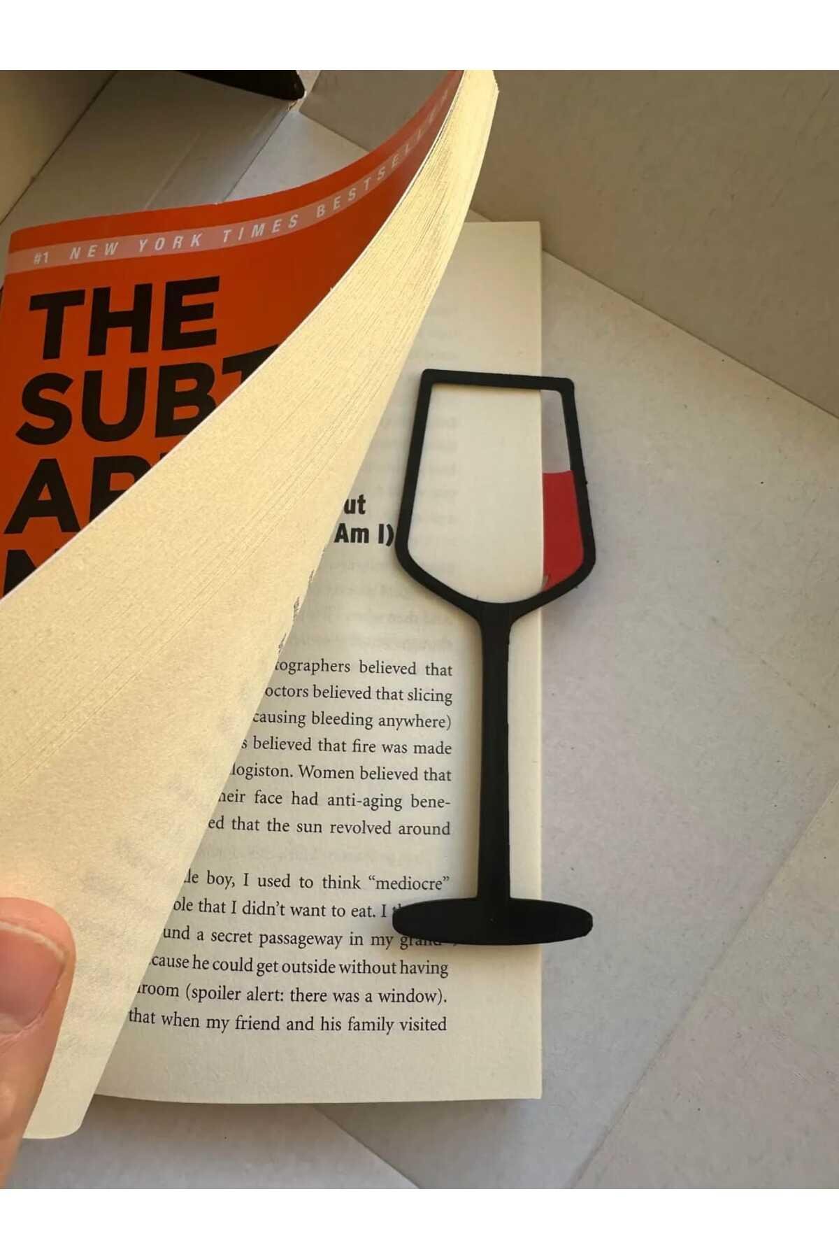Kadeh Kitap Ayracı 1 Adet