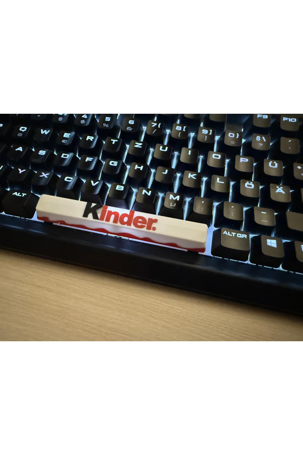 Kinder Space Tuşu Mekanik Klavye Tuşu Artisan Keycaps Gamer Aksesuar