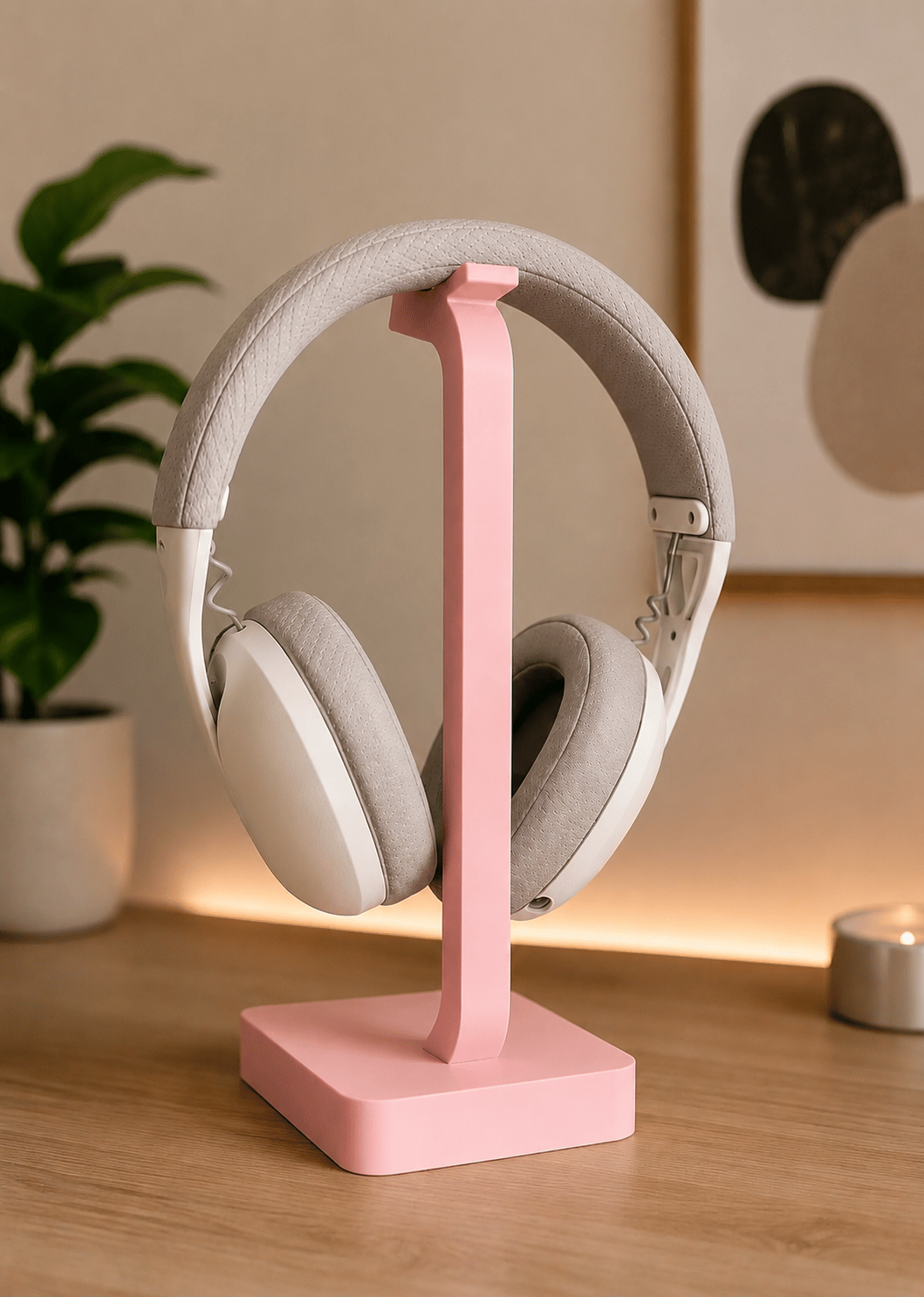 Modern Kulaklık Standı – Masaüstü Kulaklık Askısı – Minimal Tasarım – 14 cm