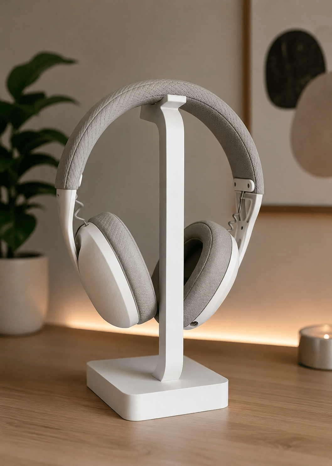 Modern Kulaklık Standı – Masaüstü Kulaklık Askısı – Minimal Tasarım – 14 cm