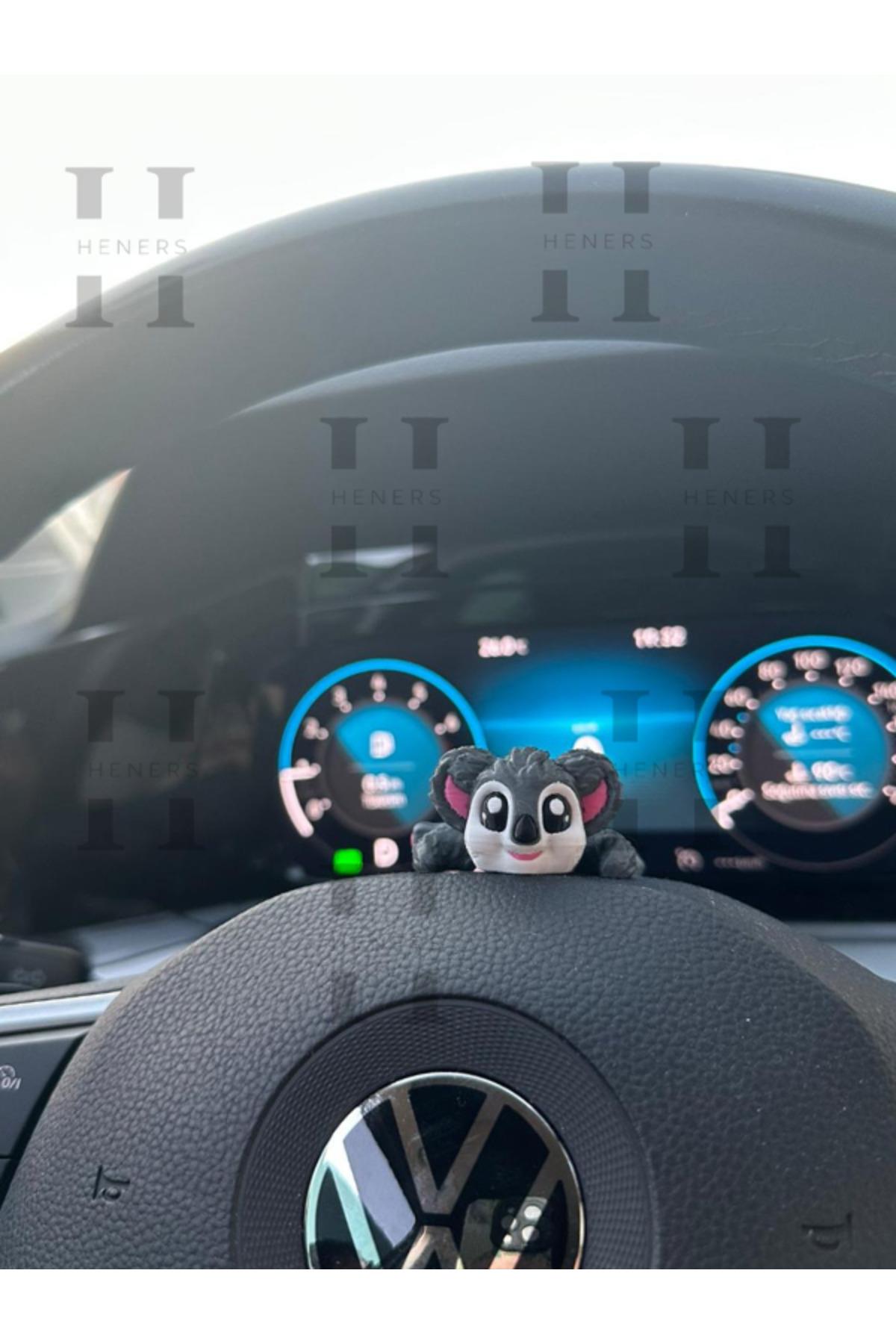 Sevimli Koala Torpido Süsü Dikiz Ayna Süsü
