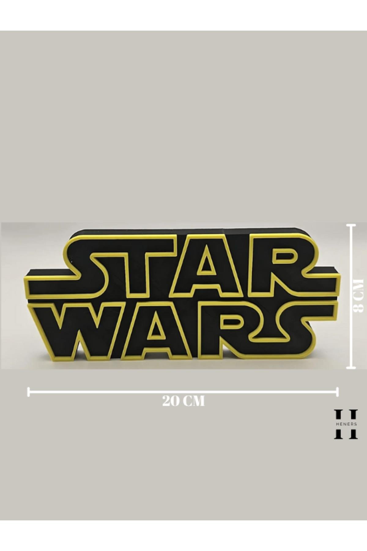 Star Wars - 3 Boyutlu Tabela - 20cm x 8cm x 1.5cm