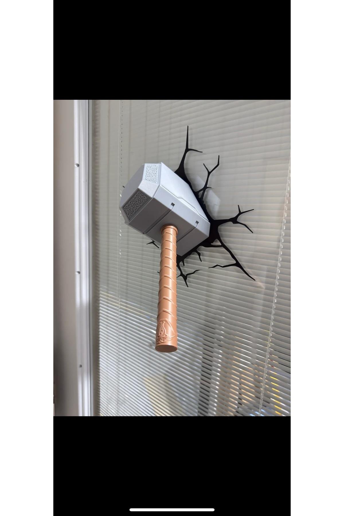 Thor'un Çekici & Thor Hammer & Mjollnir