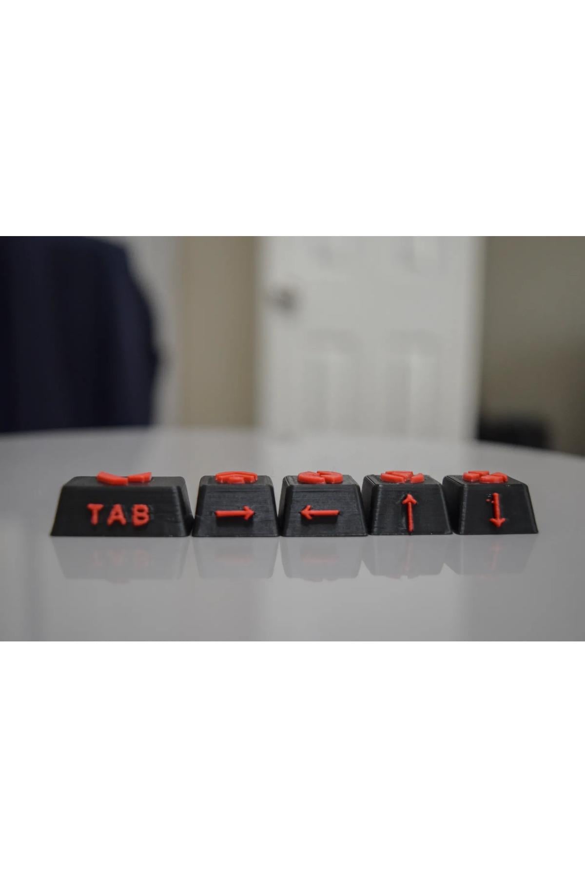Valorant Keycaps Mekanik Klavye Tuşu - 6 Adet