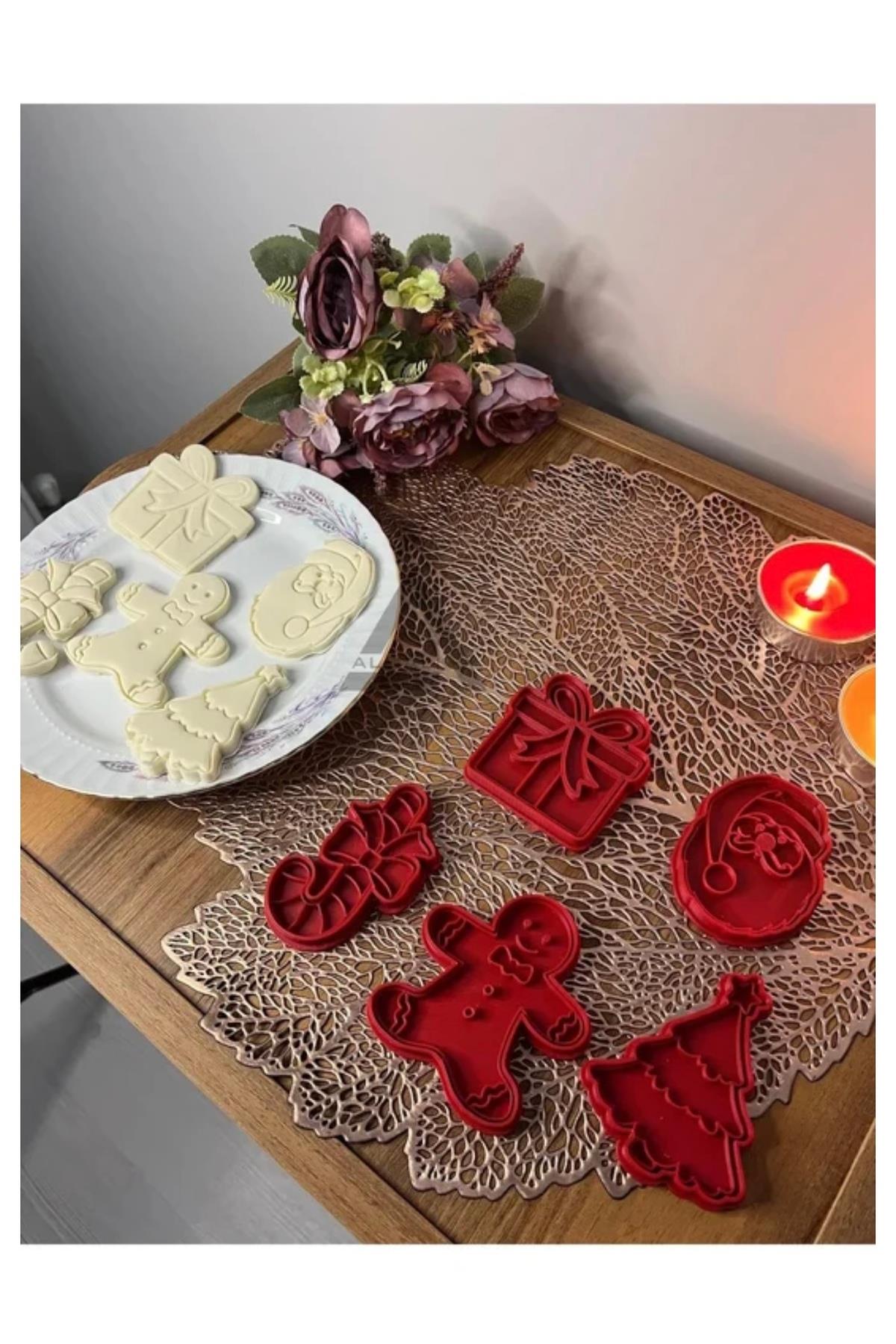 Yeniyıl Kurabiye Kalıbı Seti Yılbaşı Özel