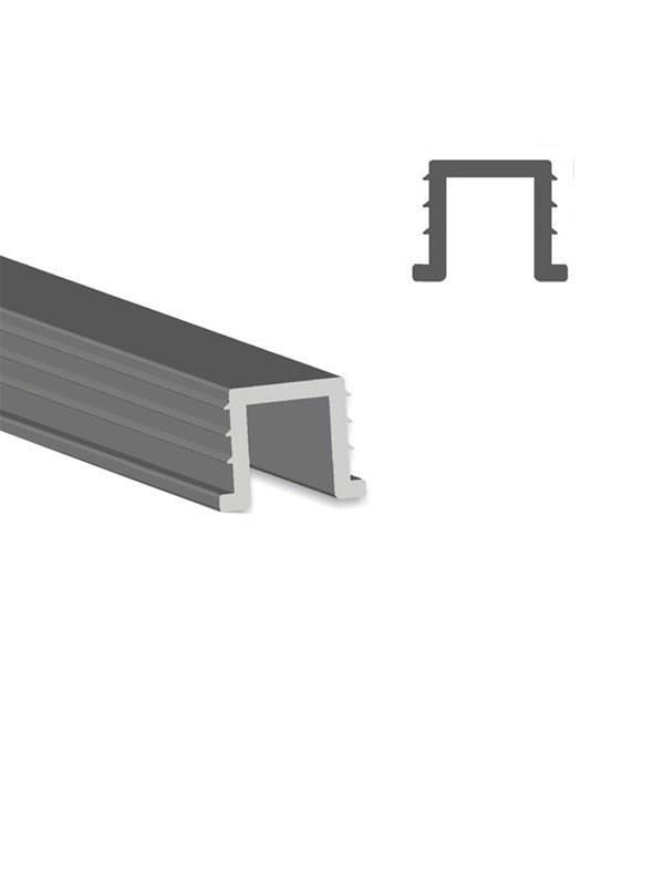 009-300 ÜST RAY PLASTİK 250 cm 6 mm-YENİLER