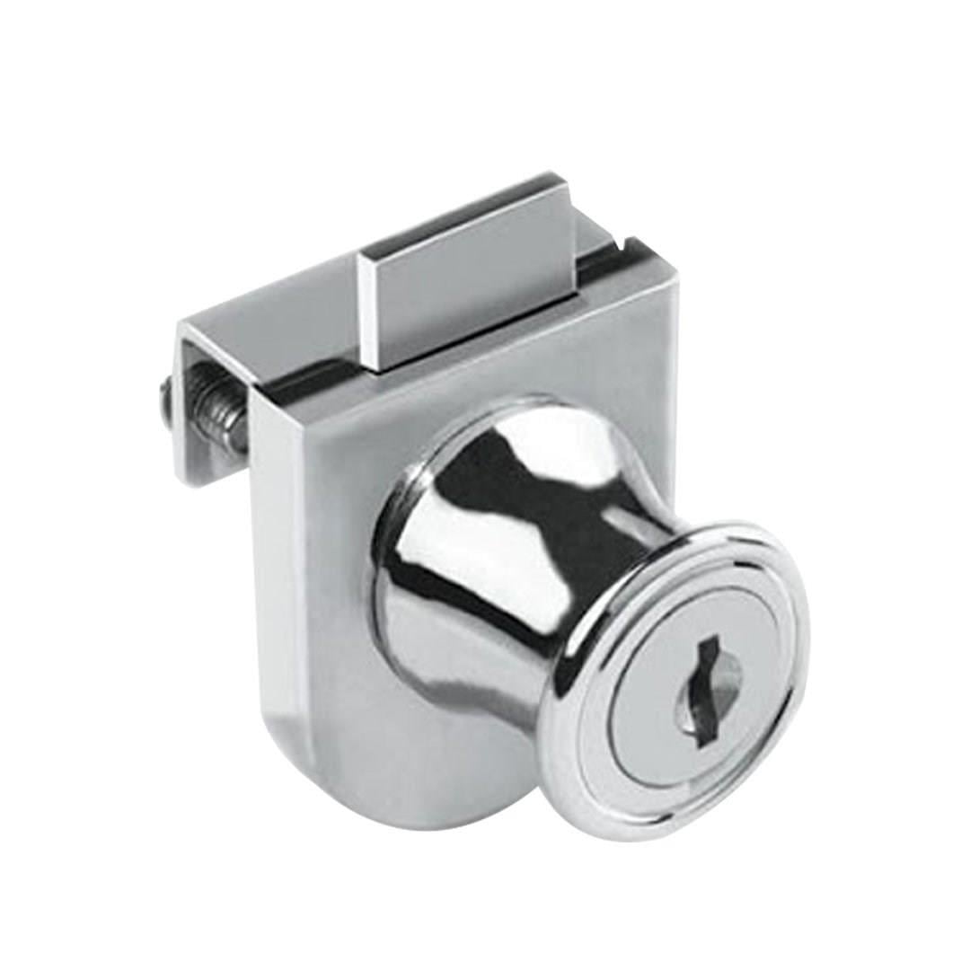 407 Tekli Cam Kilidi Oval Krom Canex-Canex