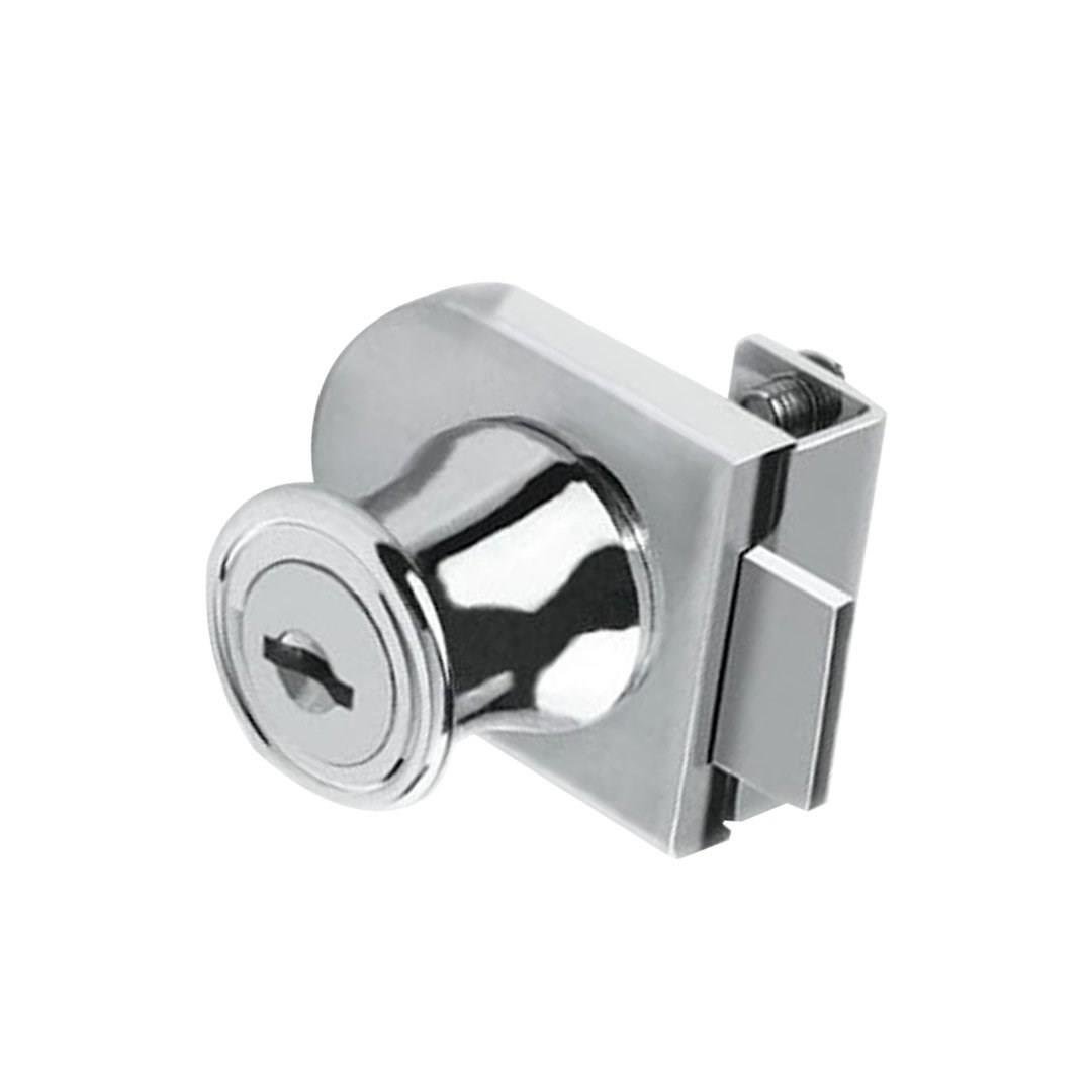 407 Tekli Cam Kilidi Oval Krom Canex-Canex