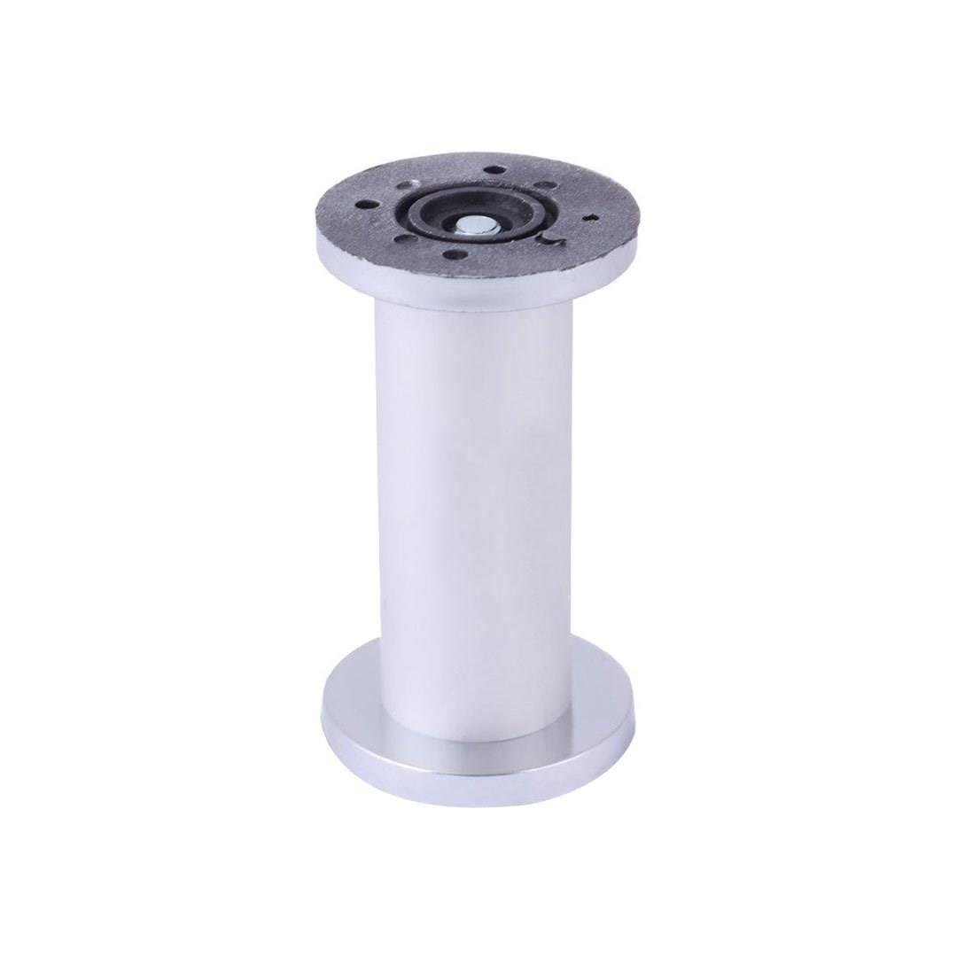 Bambu Ayarlı Ayak 8 Cm Gri Metal Gövde - Orta Destek Ayak, Dolap Ayağı, Komodin, Baza, Kanepe Koltuk Ayağı, Gardrop Ayağı-ZİRVE HIRDAVAT