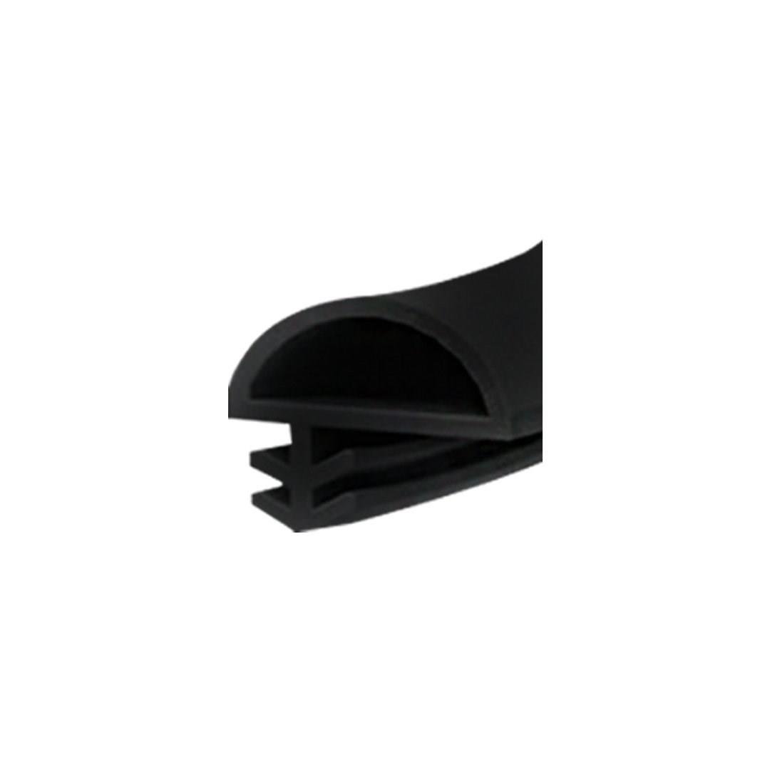 D Yandan Kapı Fitili Siyah 10 mm-HAS PLASTİK