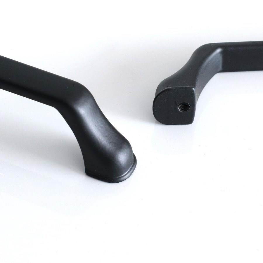 Defne 128 mm Siyah Kulp Mobilya Dolap Çekmece Vestiyer Kulpları-İMZA