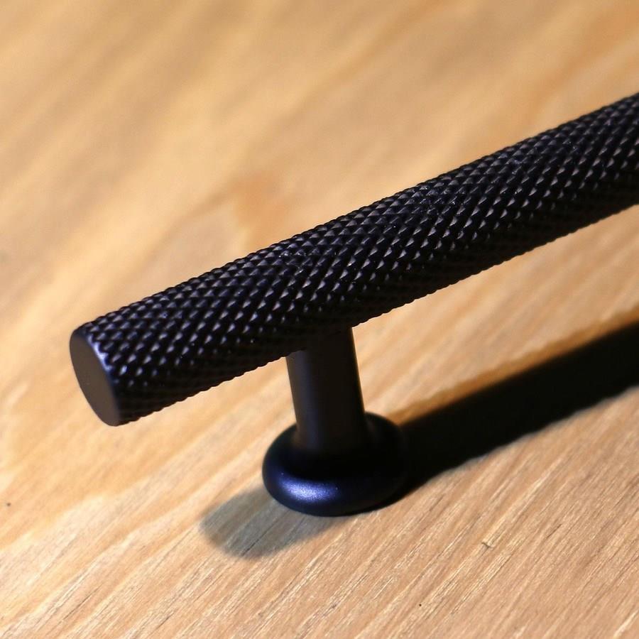Doruk 160 mm Siyah Kulp Mobilya Dolap Çekmece Vestiyer Kulpları-İMZA